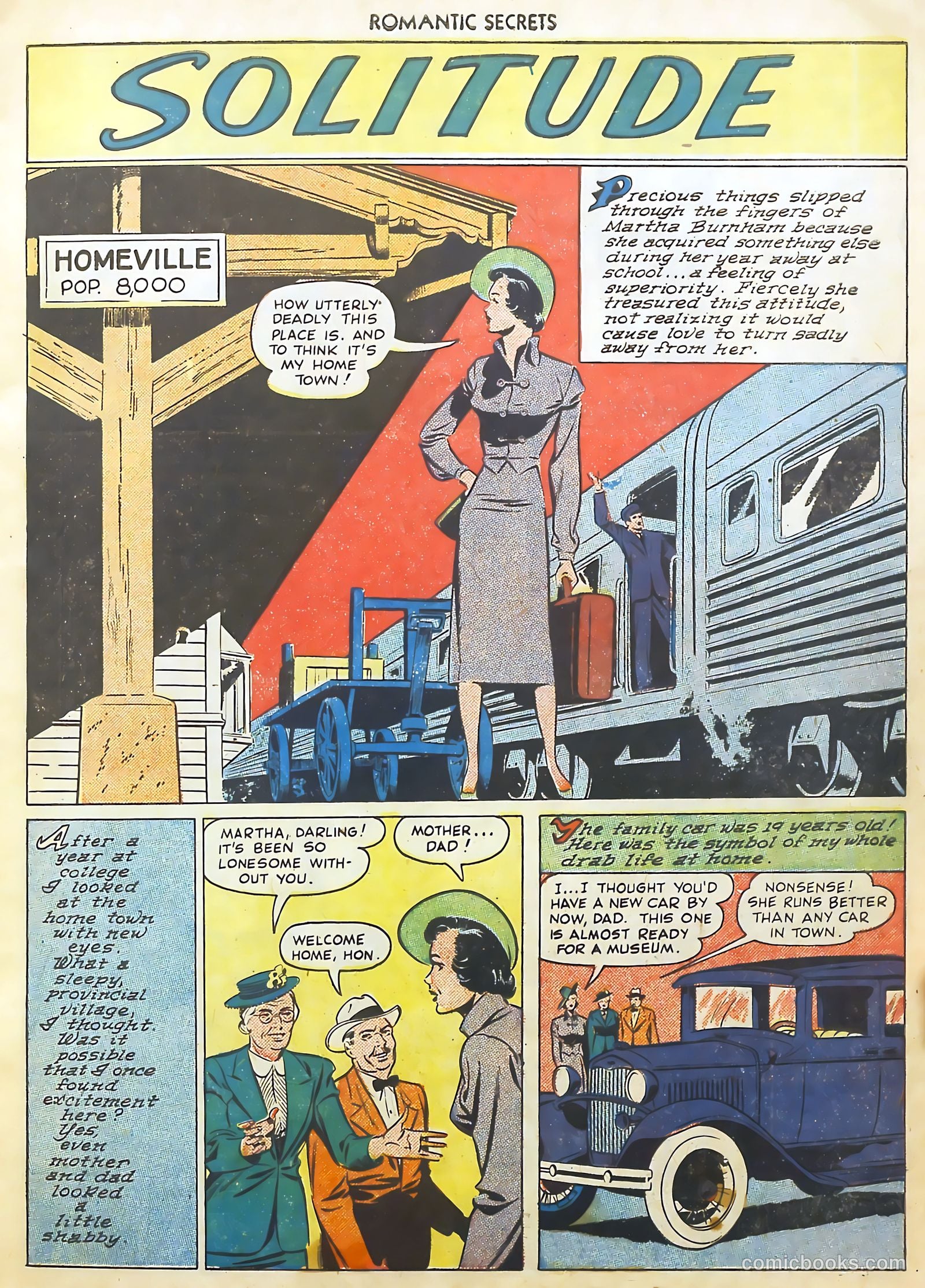 Romantic Secrets #14 (1951) — page 15 of 36