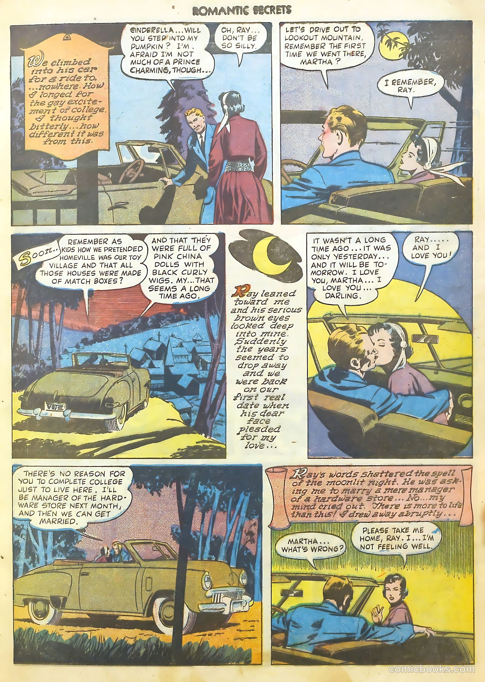 Romantic Secrets #14 (1951) — page 17 of 36
