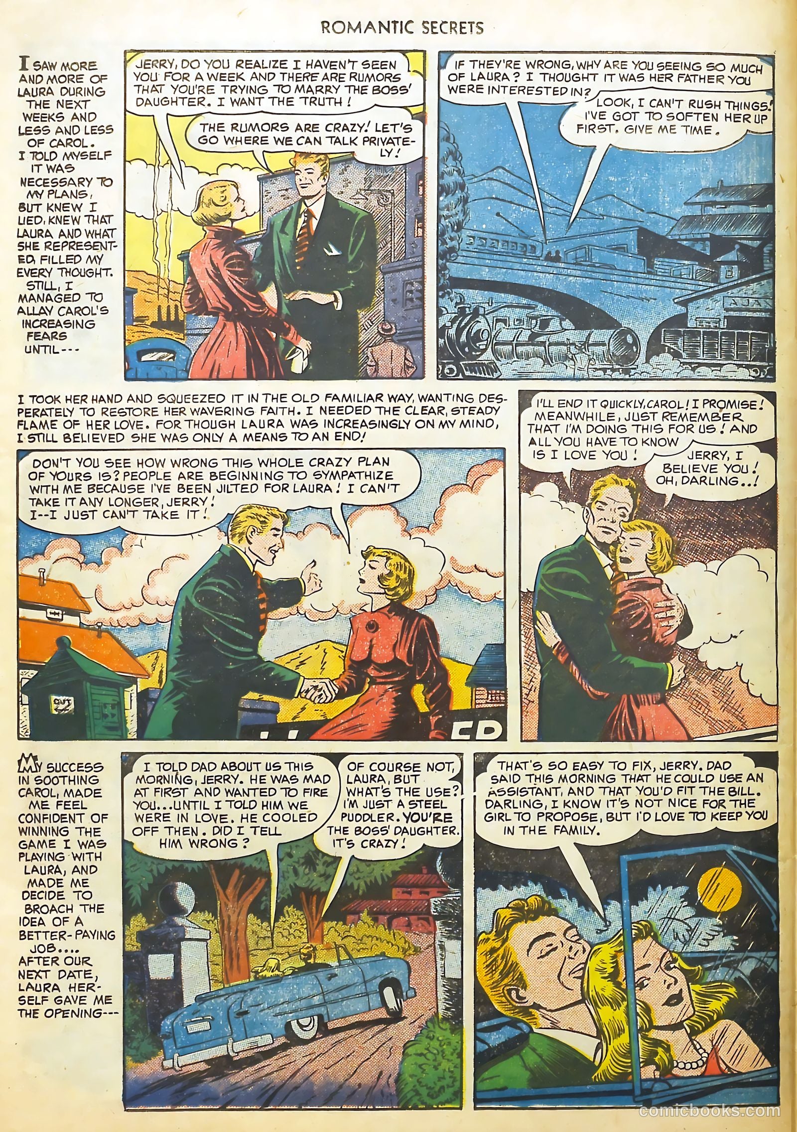 Romantic Secrets #14 (1951) — page 30 of 36