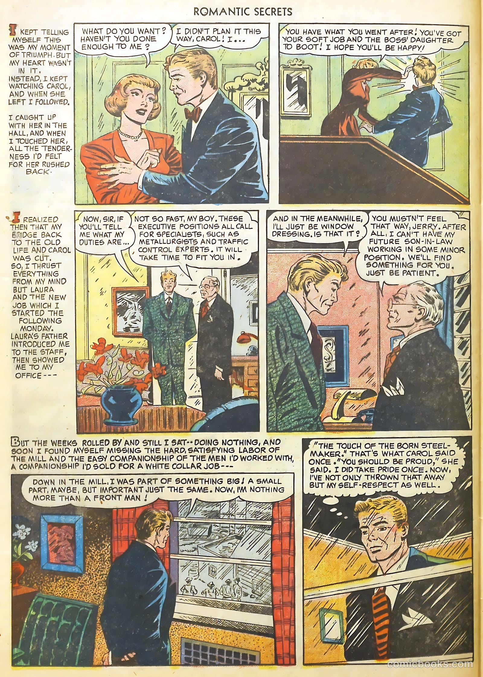 Romantic Secrets #14 (1951) — page 32 of 36
