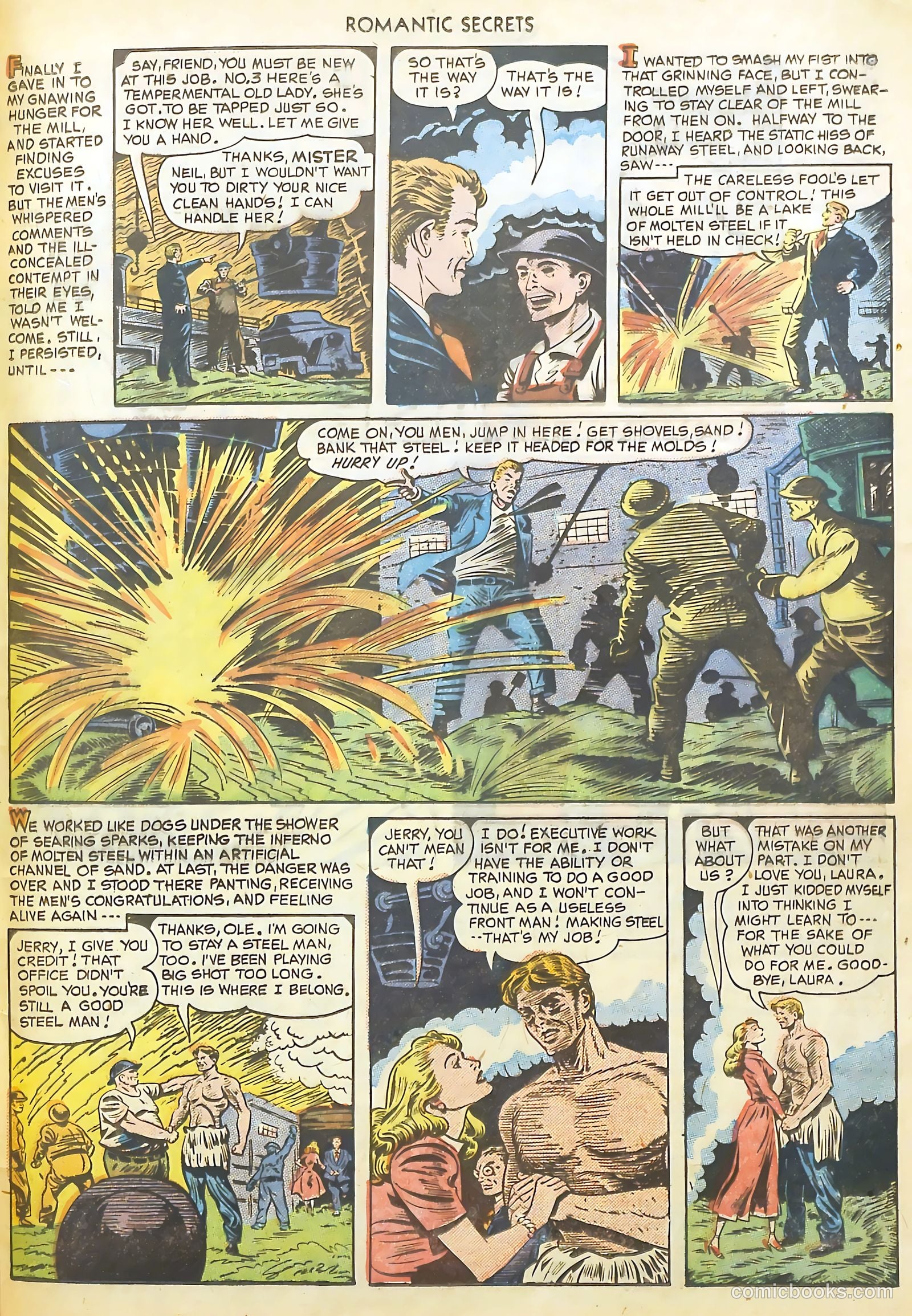 Romantic Secrets #14 (1951) — page 33 of 36