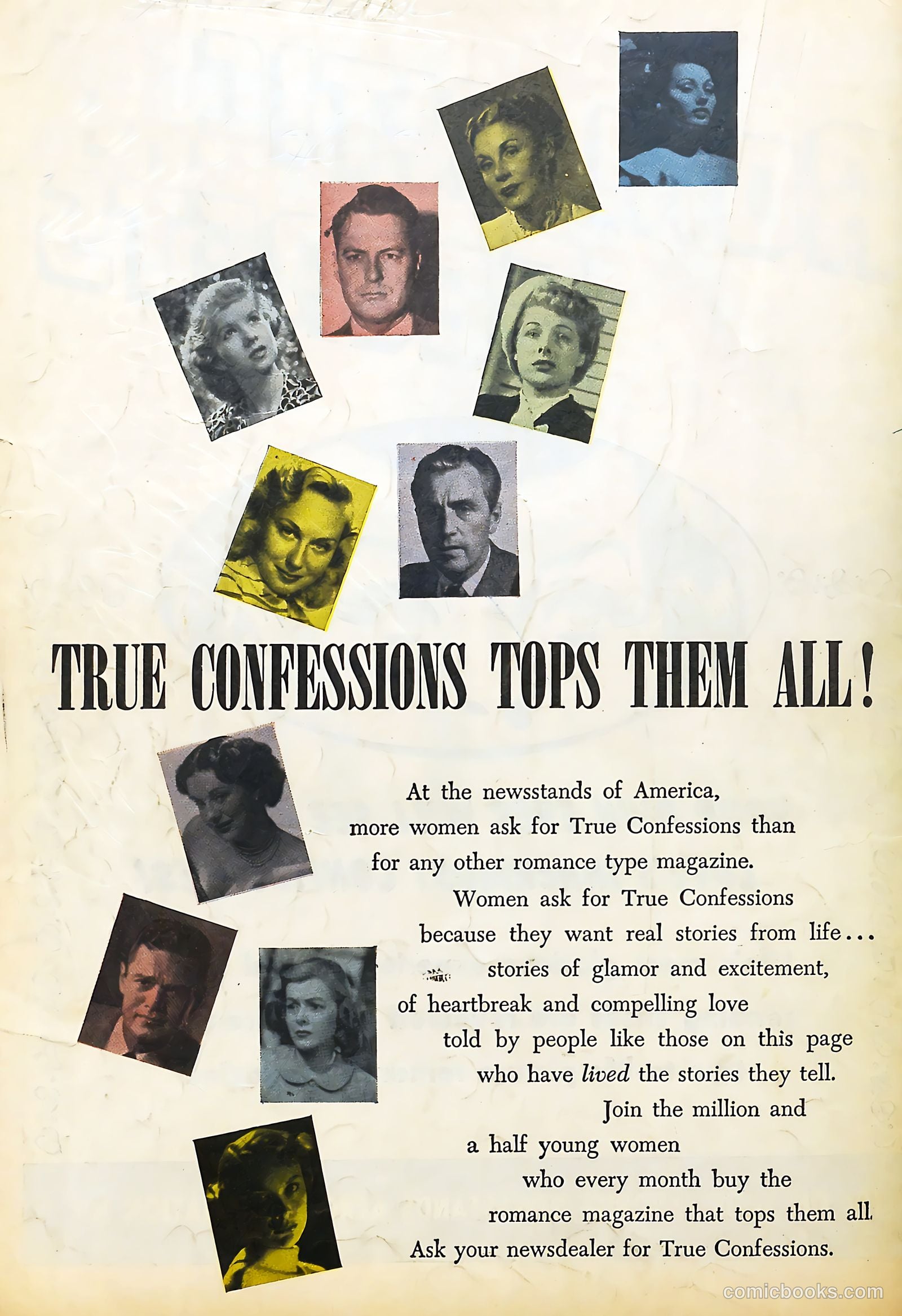 Romantic Secrets #14 (1951) — page 36 of 36