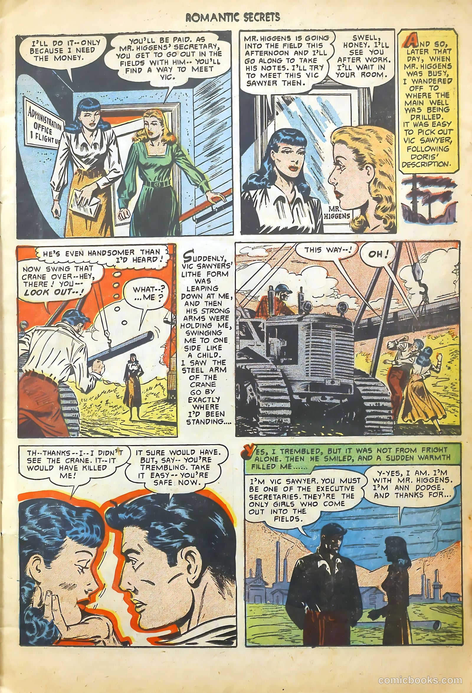 Romantic Secrets #15 (1951) — page 5 of 36