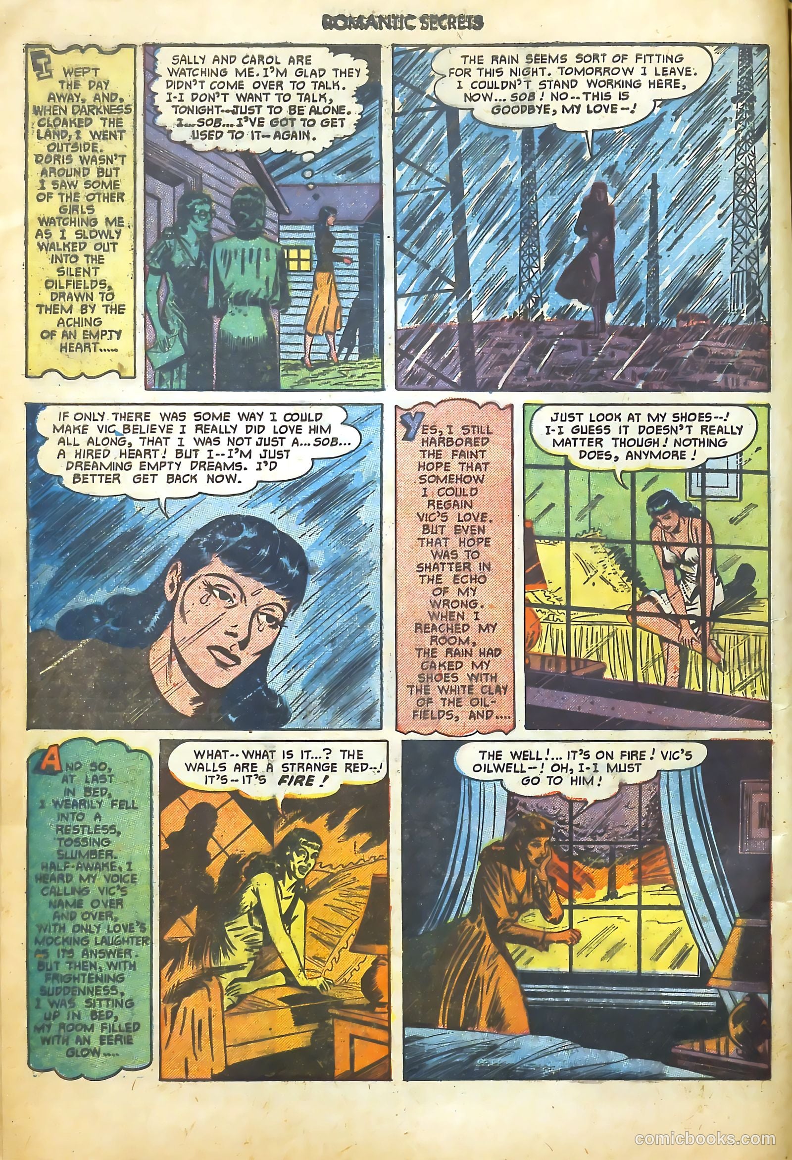 Romantic Secrets #15 (1951) — page 12 of 36