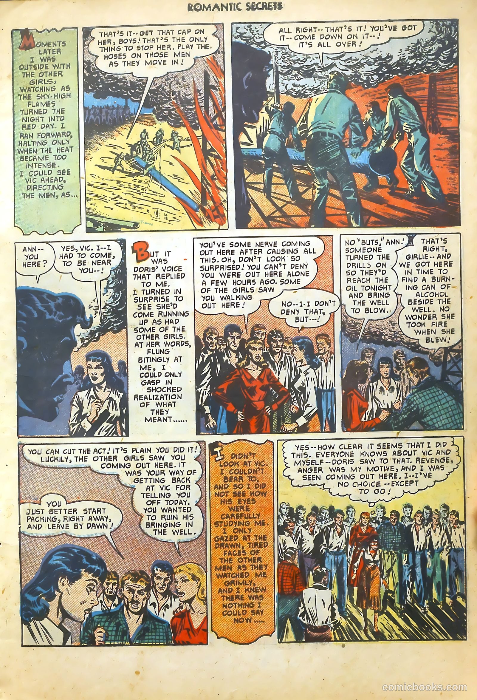 Romantic Secrets #15 (1951) — page 13 of 36
