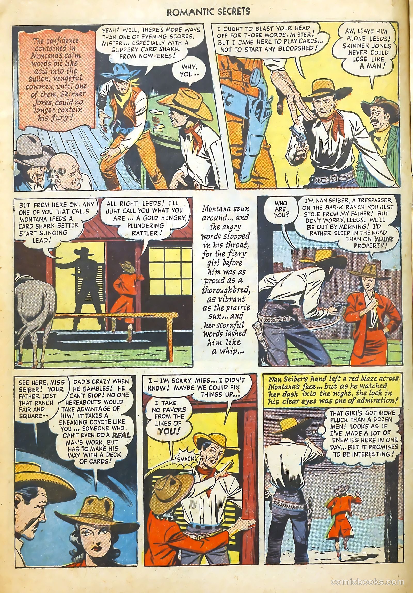 Romantic Secrets #15 (1951) — page 16 of 36