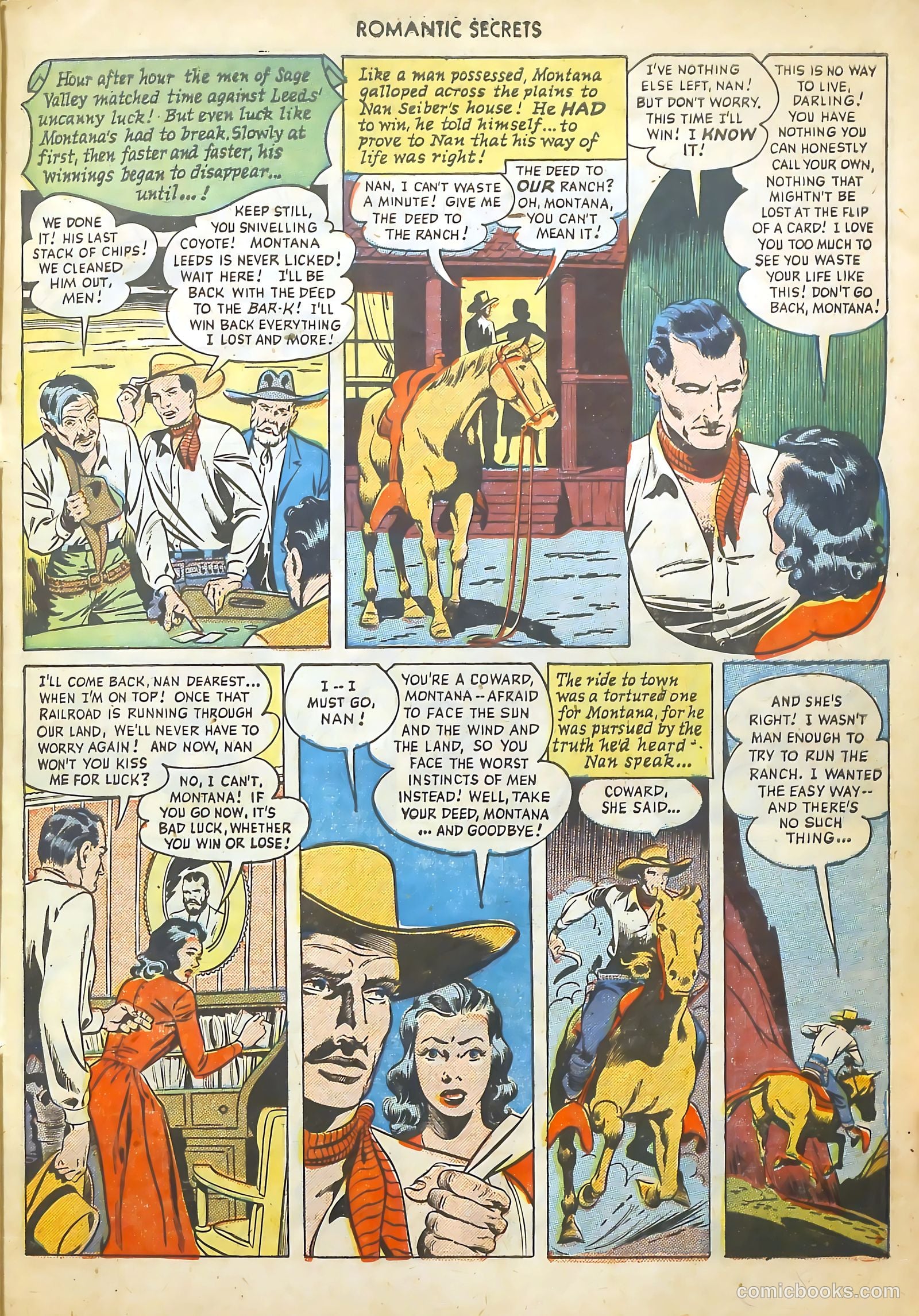 Romantic Secrets #15 (1951) — page 21 of 36
