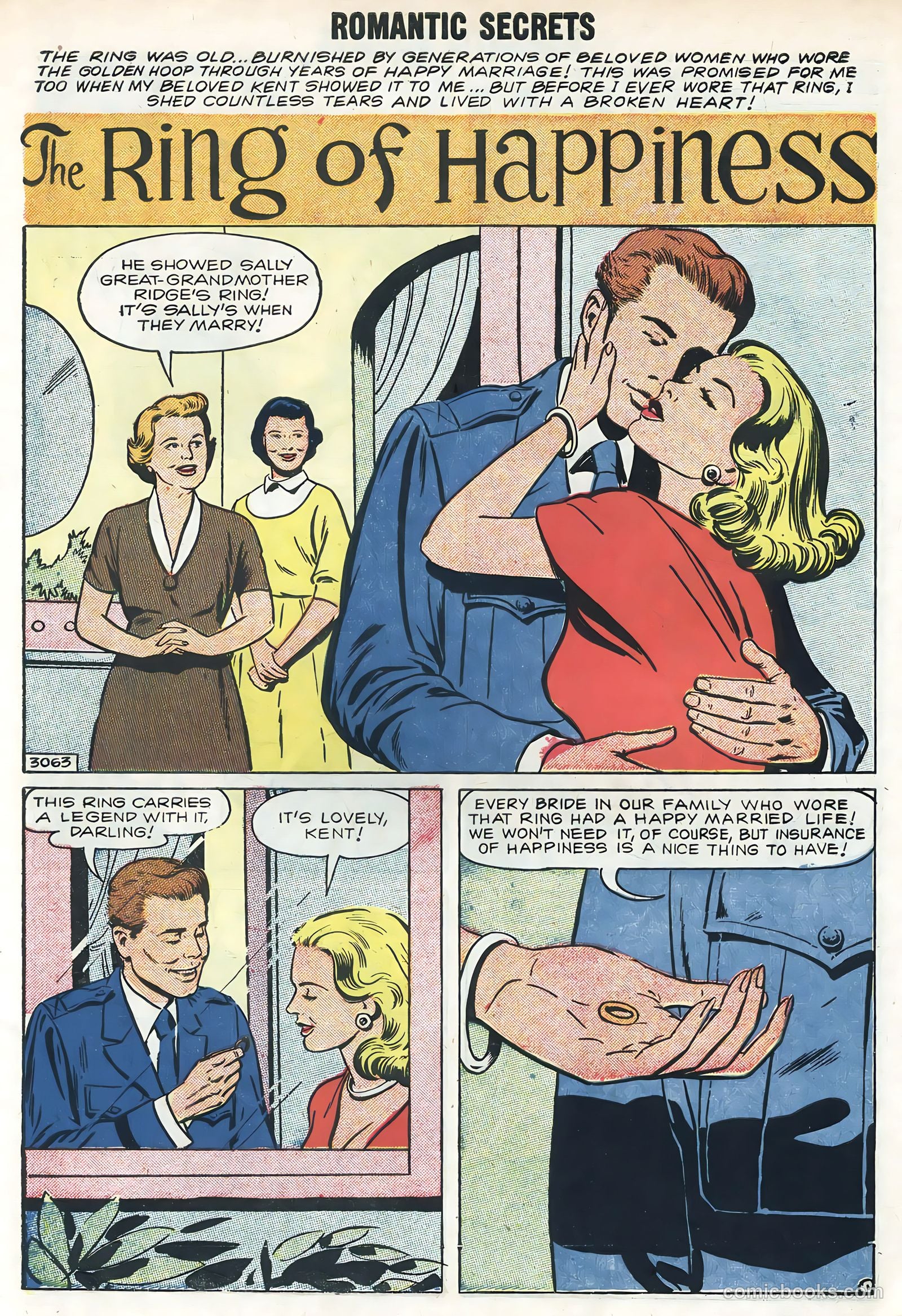 Romantic Secrets #15 (1958) — page 3 of 36