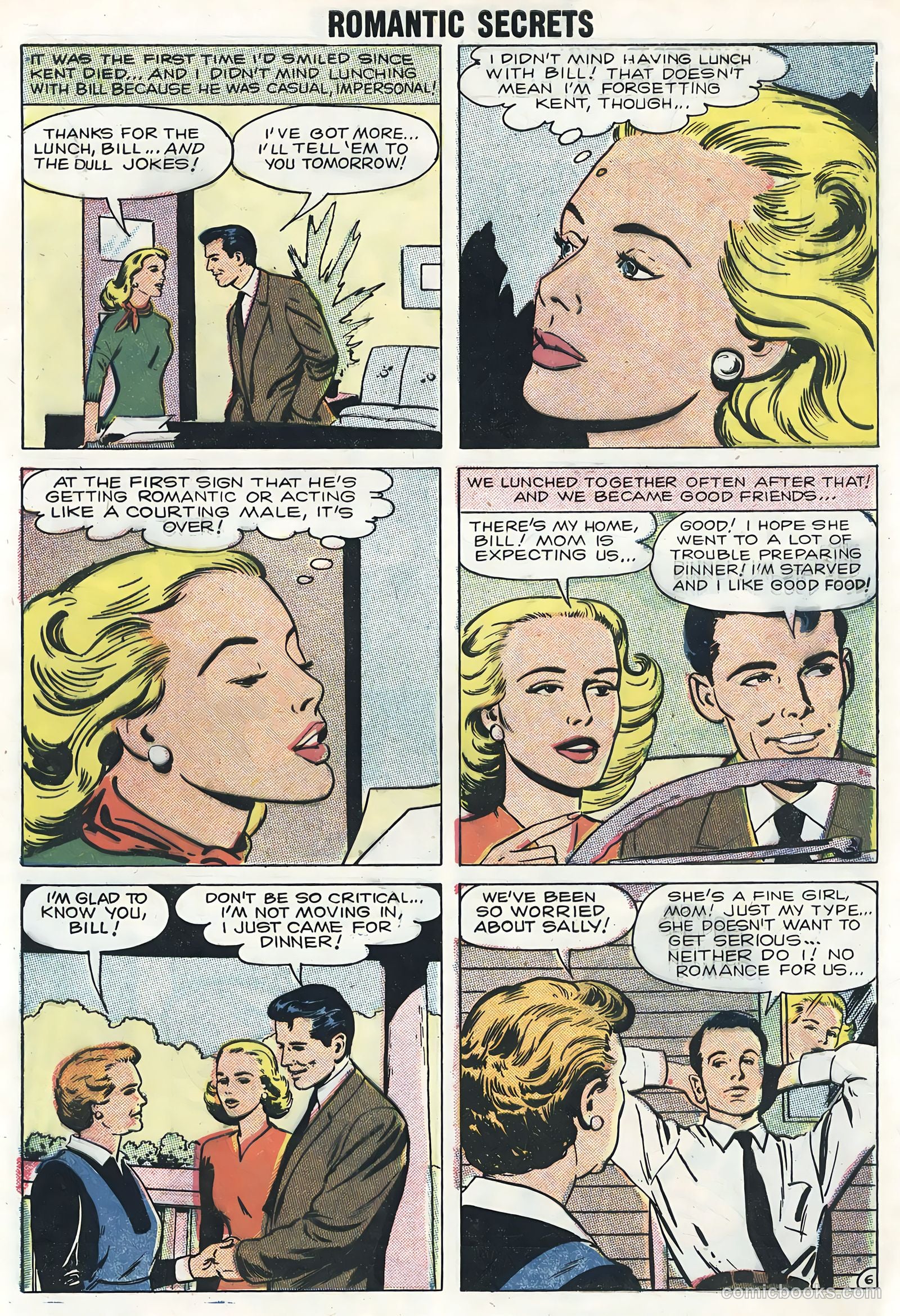 Romantic Secrets #15 (1958) — page 9 of 36
