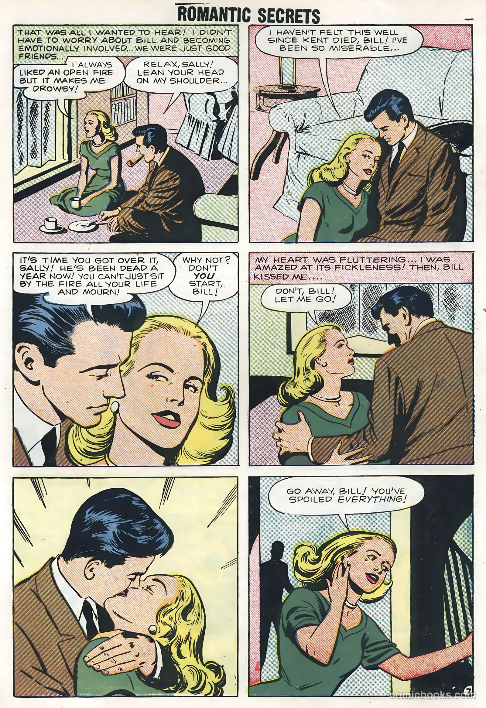 Romantic Secrets #15 (1958) — page 10 of 36