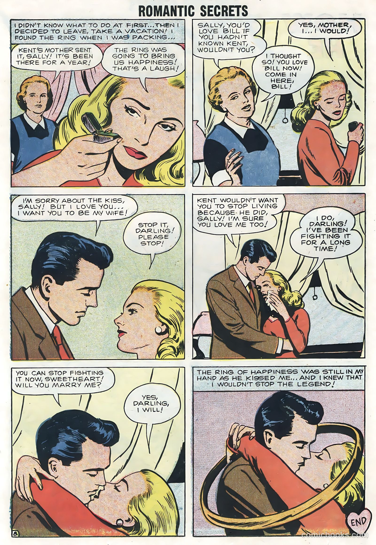 Romantic Secrets #15 (1958) — page 11 of 36