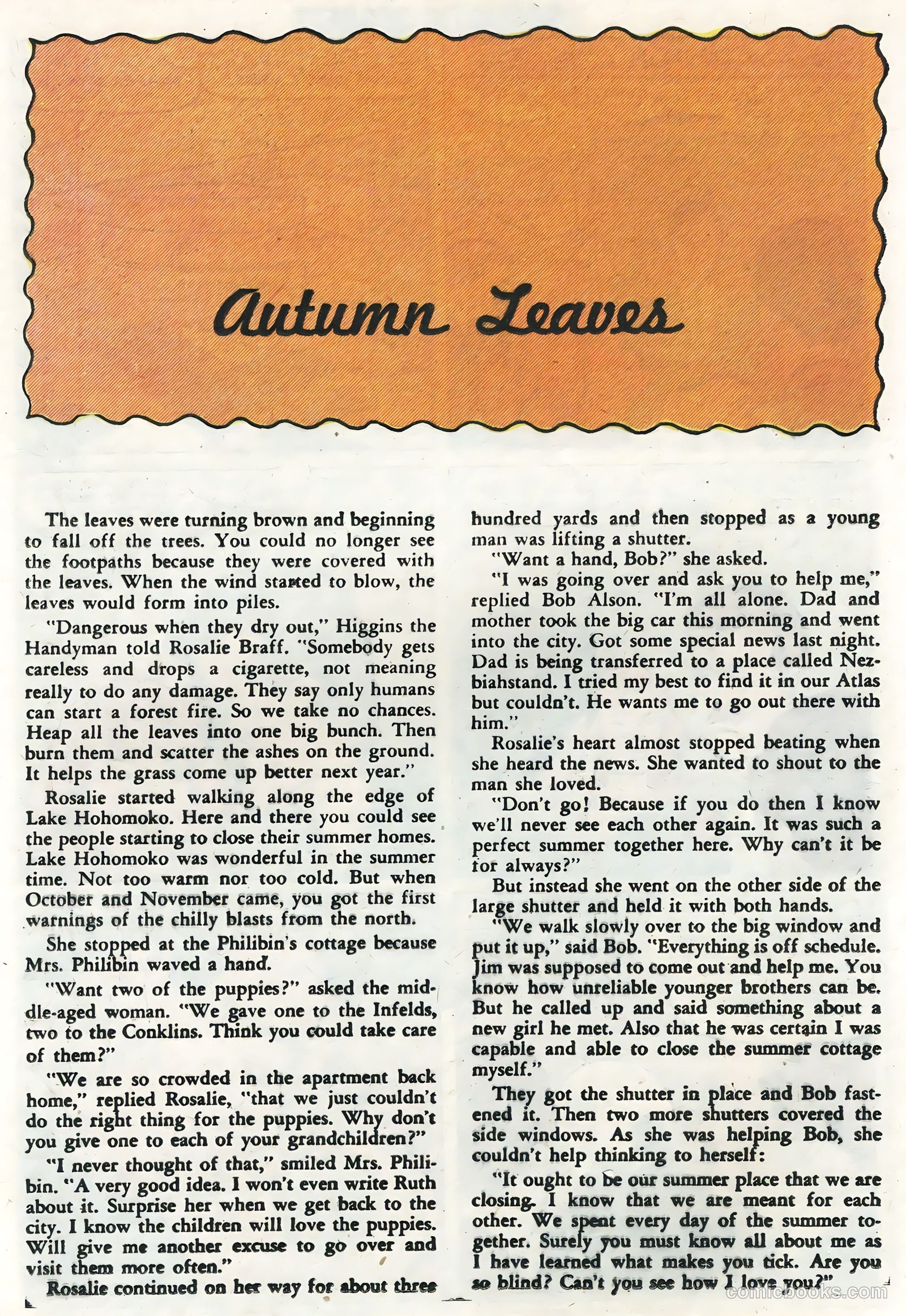 Romantic Secrets #15 (1958) — page 20 of 36