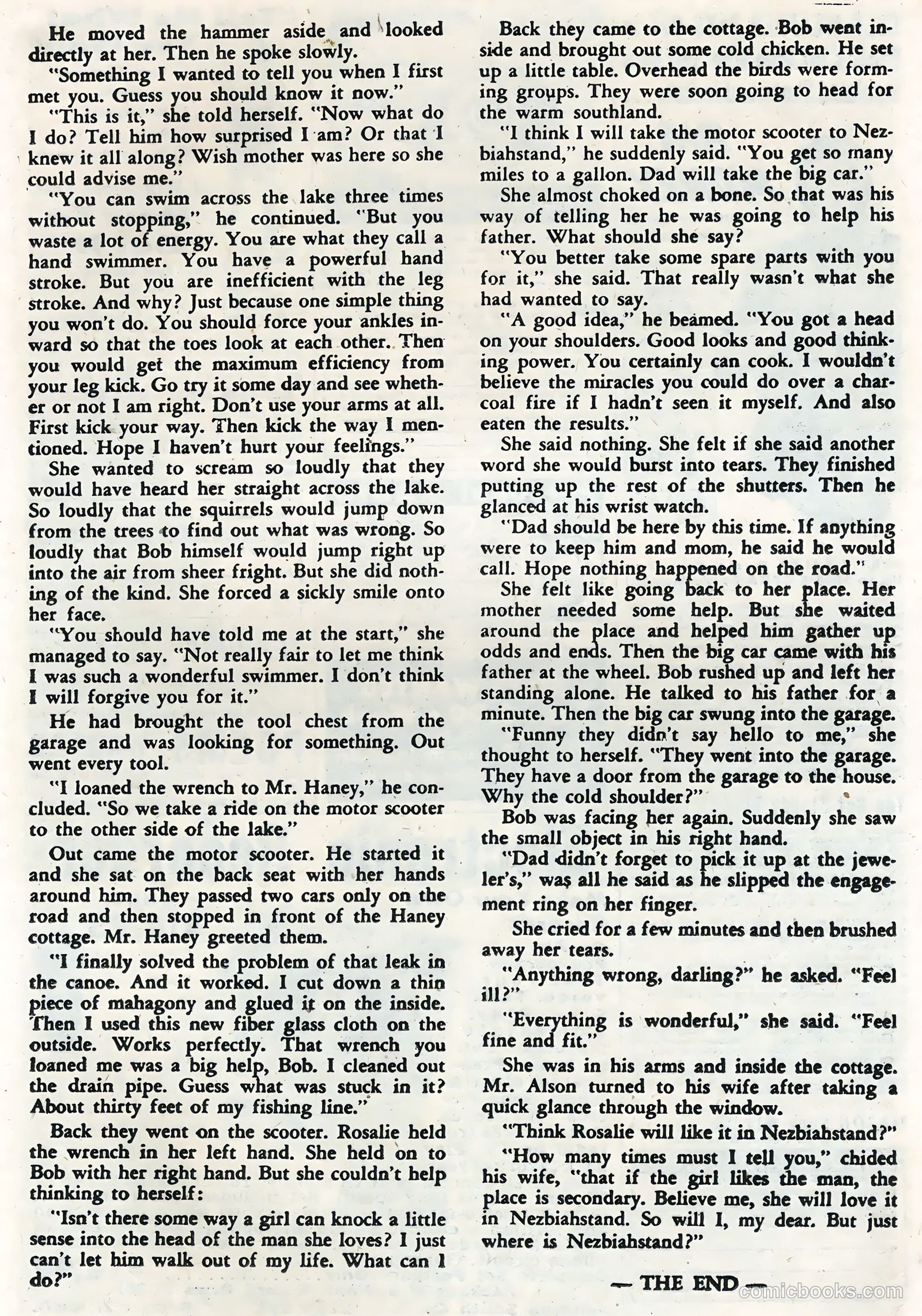 Romantic Secrets #15 (1958) — page 21 of 36