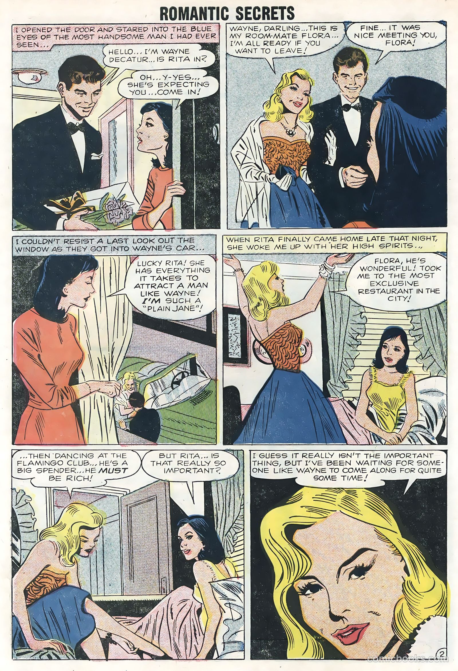 Romantic Secrets #15 (1958) — page 30 of 36
