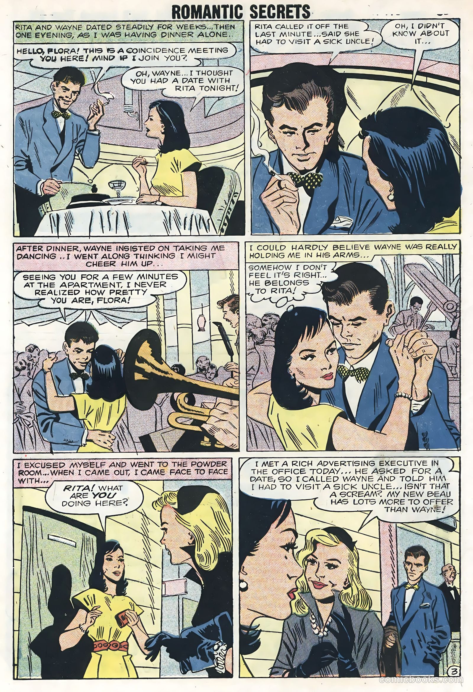 Romantic Secrets #15 (1958) — page 32 of 36