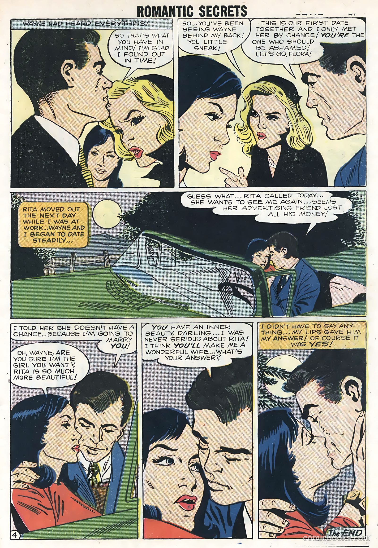 Romantic Secrets #15 (1958) — page 33 of 36