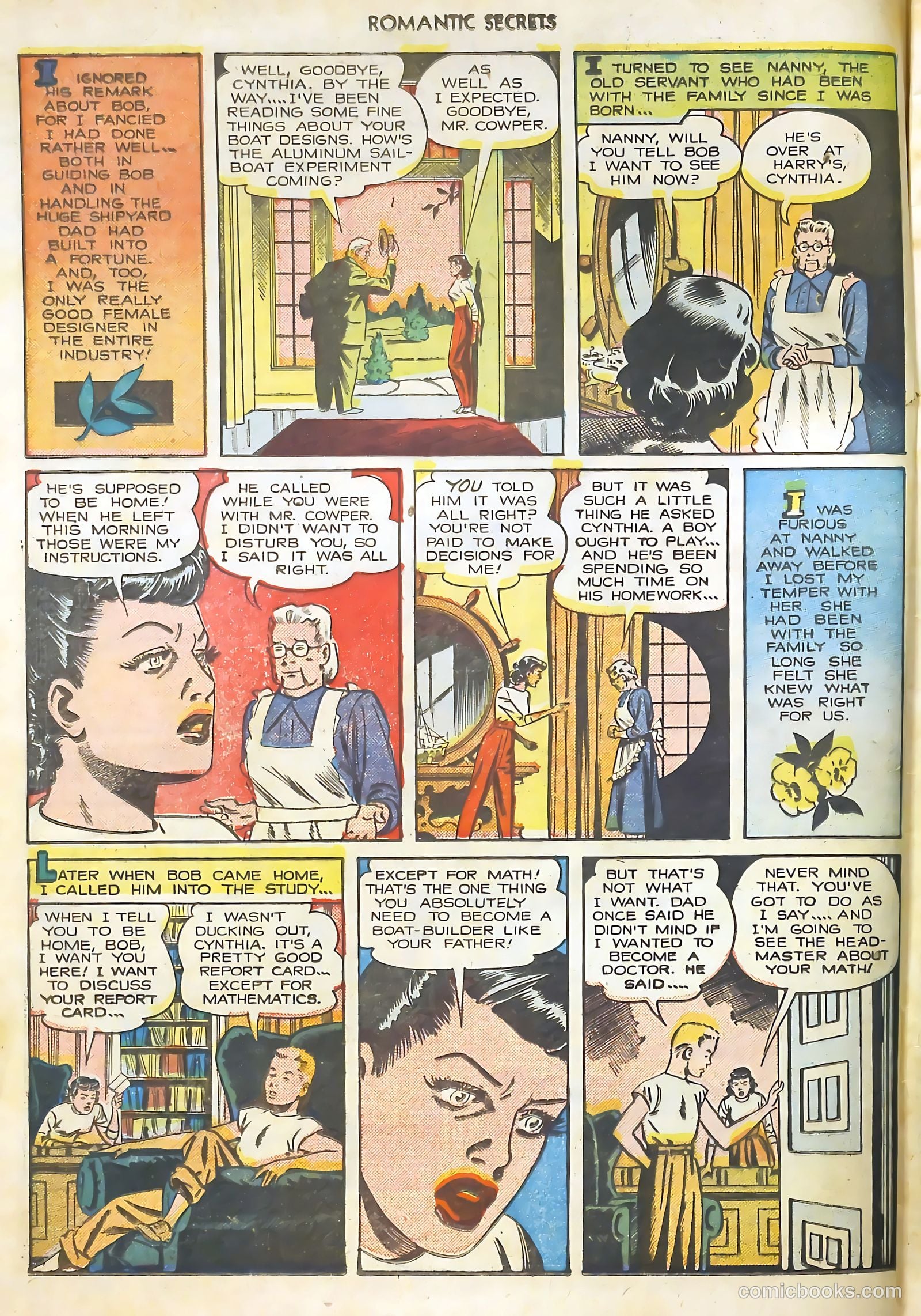 Romantic Secrets #16 (1951) — page 4 of 36