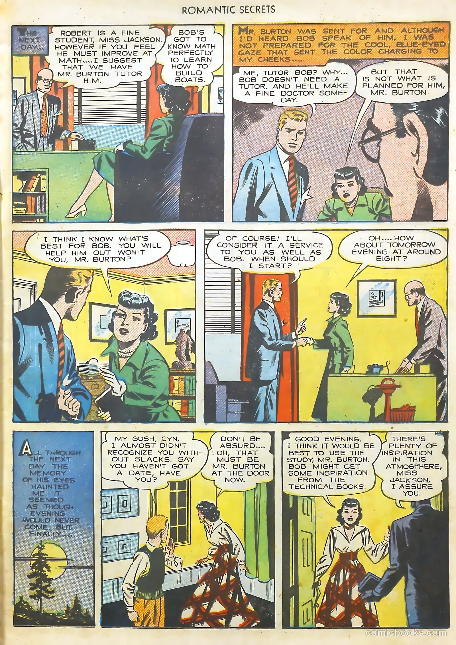 Romantic Secrets #16 (1951) — page 5 of 36