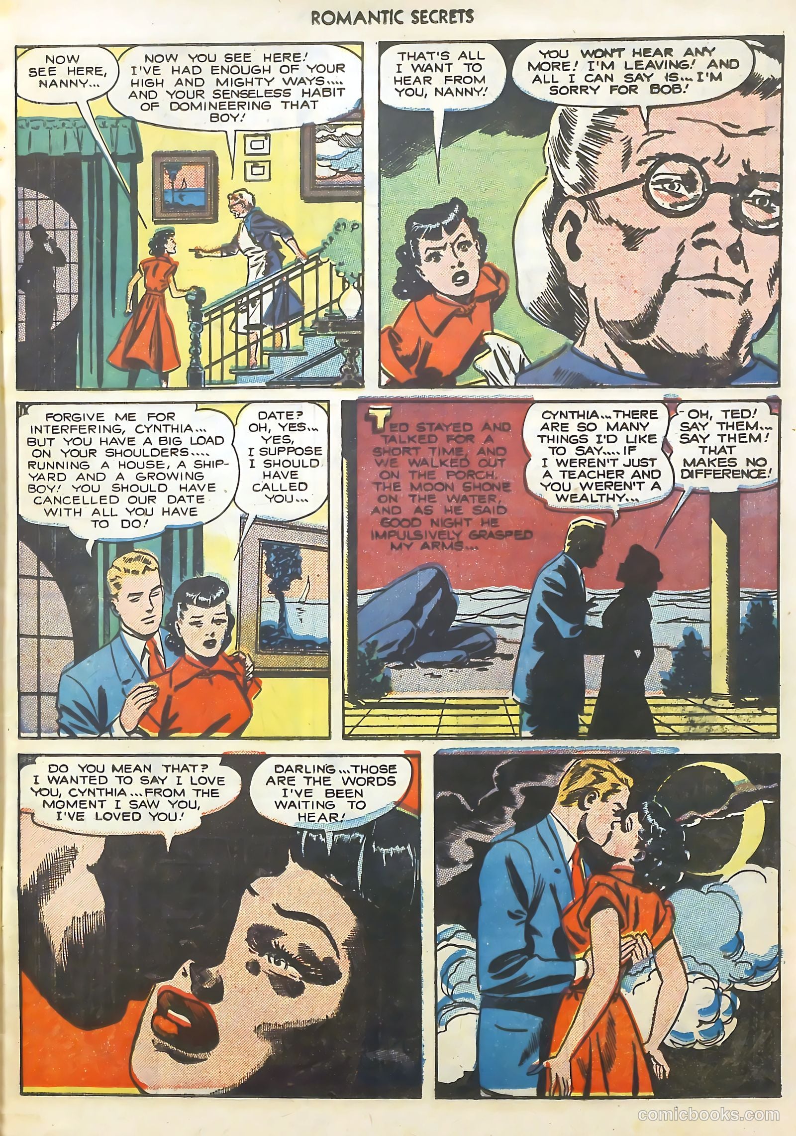 Romantic Secrets #16 (1951) — page 7 of 36