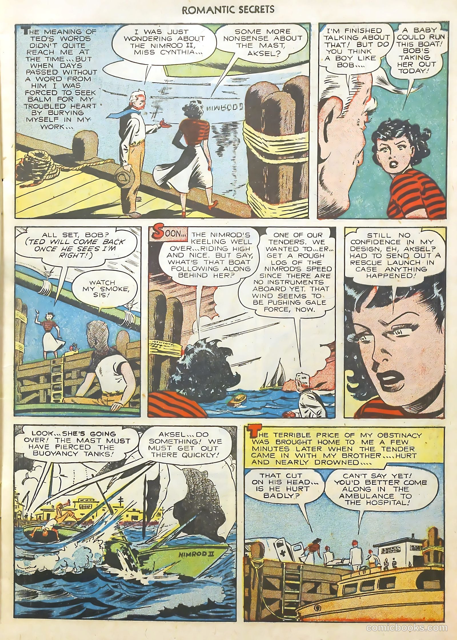 Romantic Secrets #16 (1951) — page 11 of 36