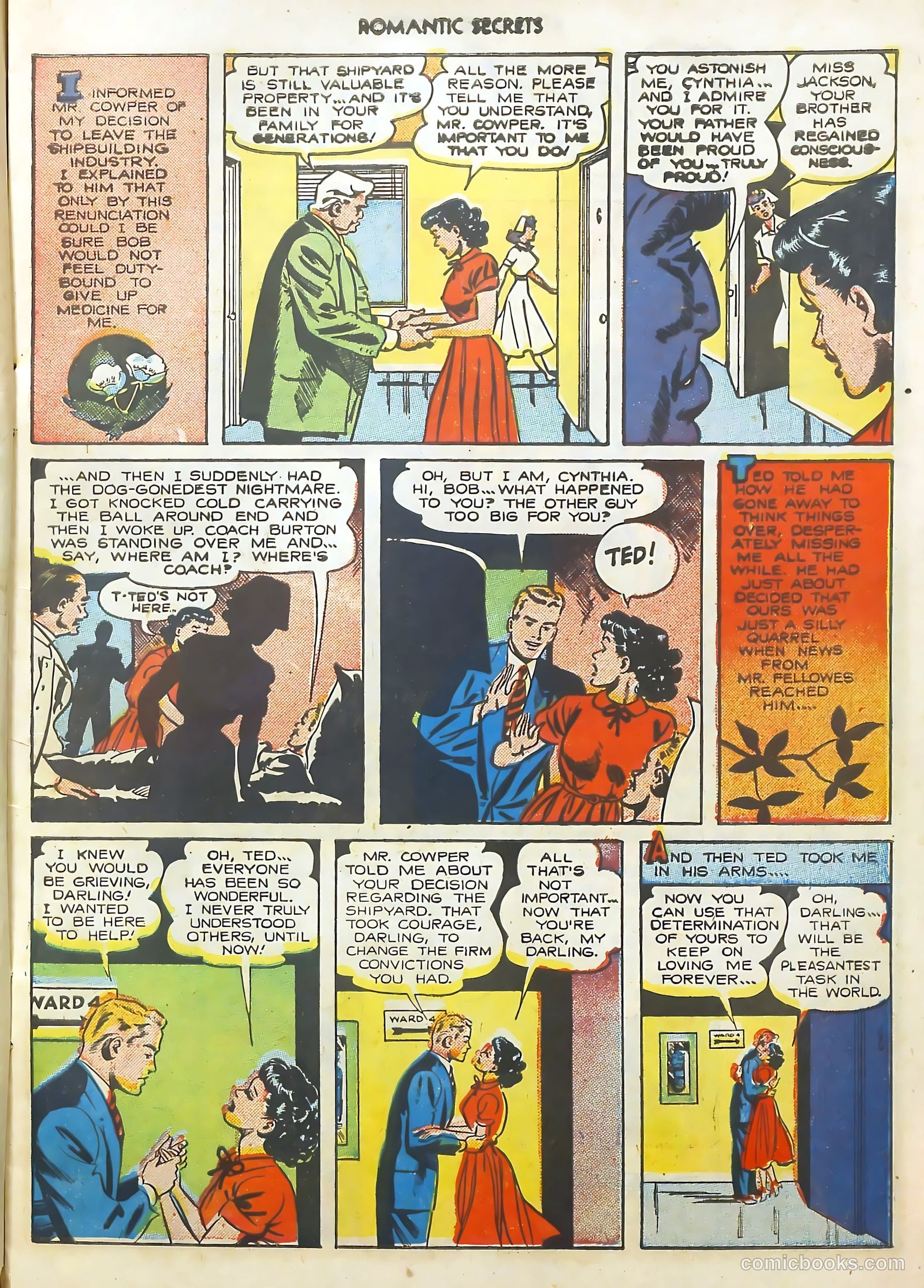 Romantic Secrets #16 (1951) — page 13 of 36