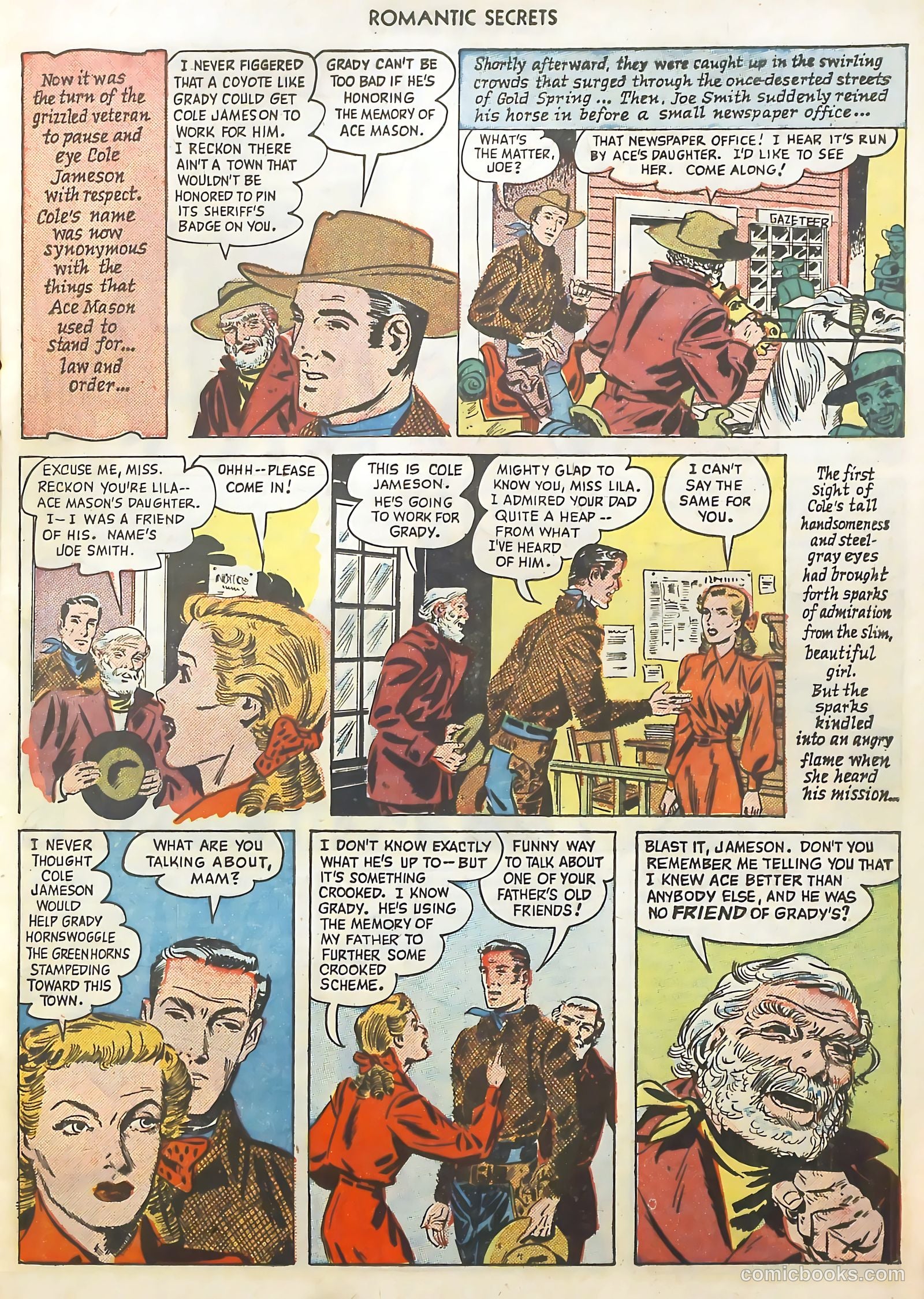 Romantic Secrets #16 (1951) — page 15 of 36
