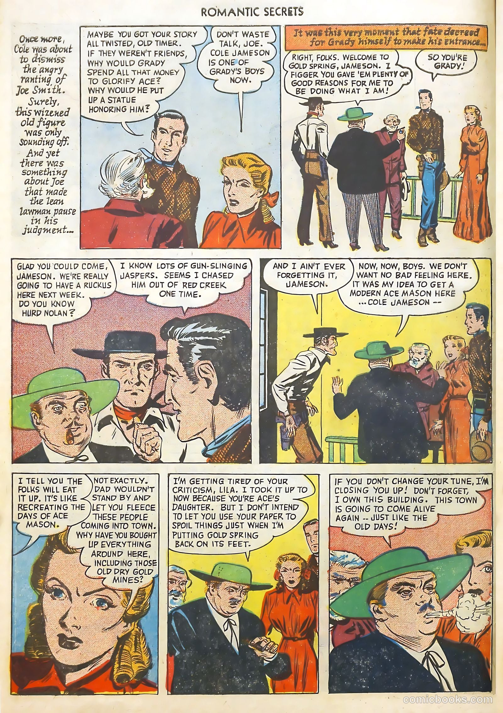 Romantic Secrets #16 (1951) — page 16 of 36