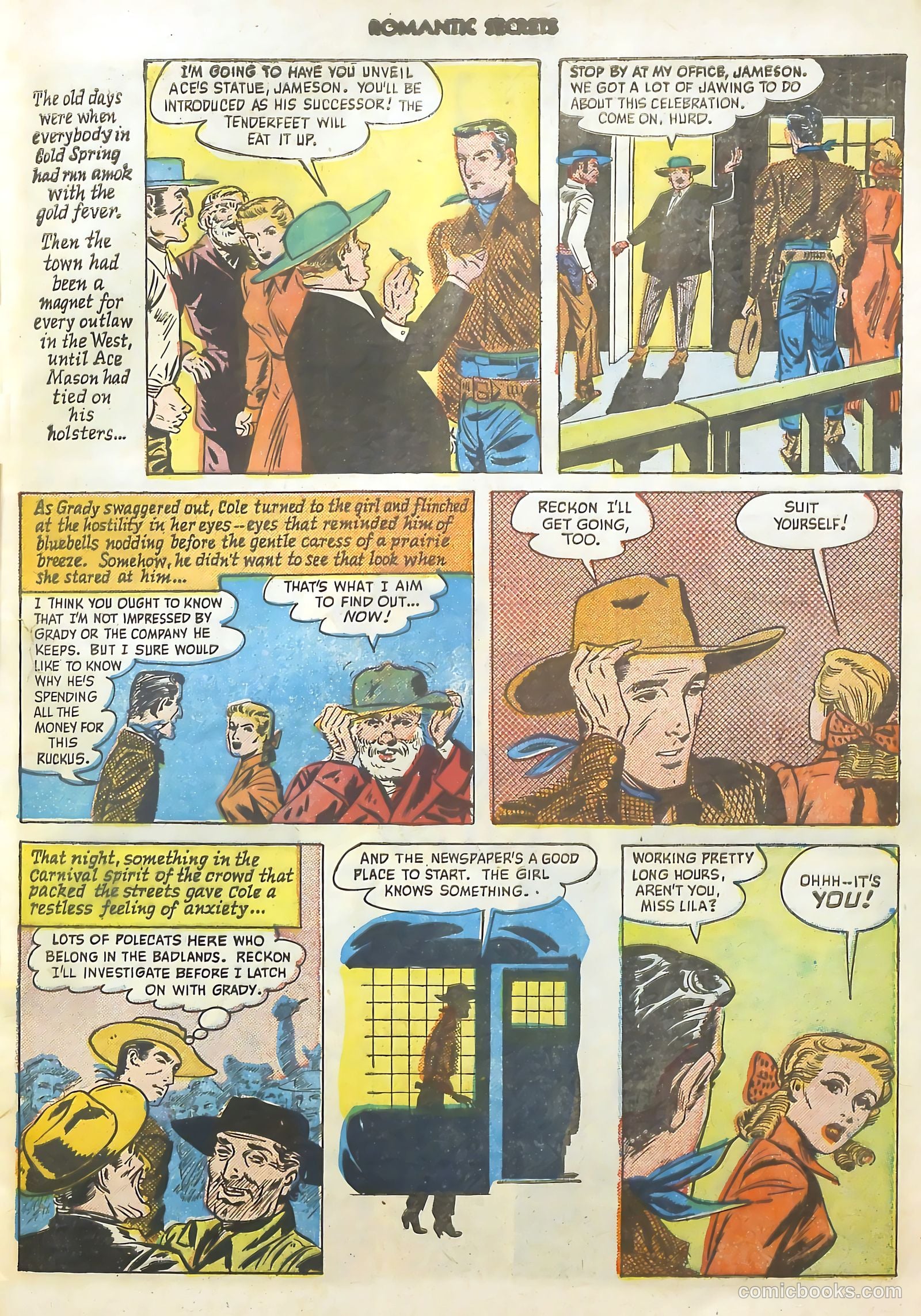 Romantic Secrets #16 (1951) — page 17 of 36