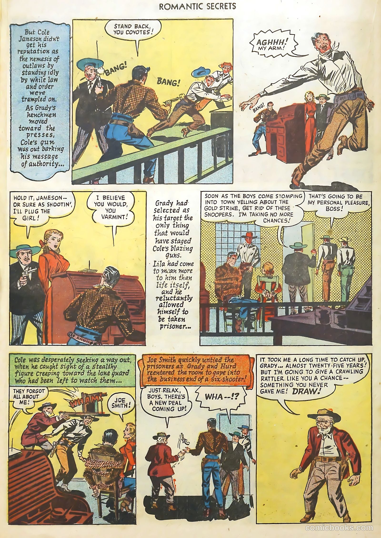 Romantic Secrets #16 (1951) — page 22 of 36