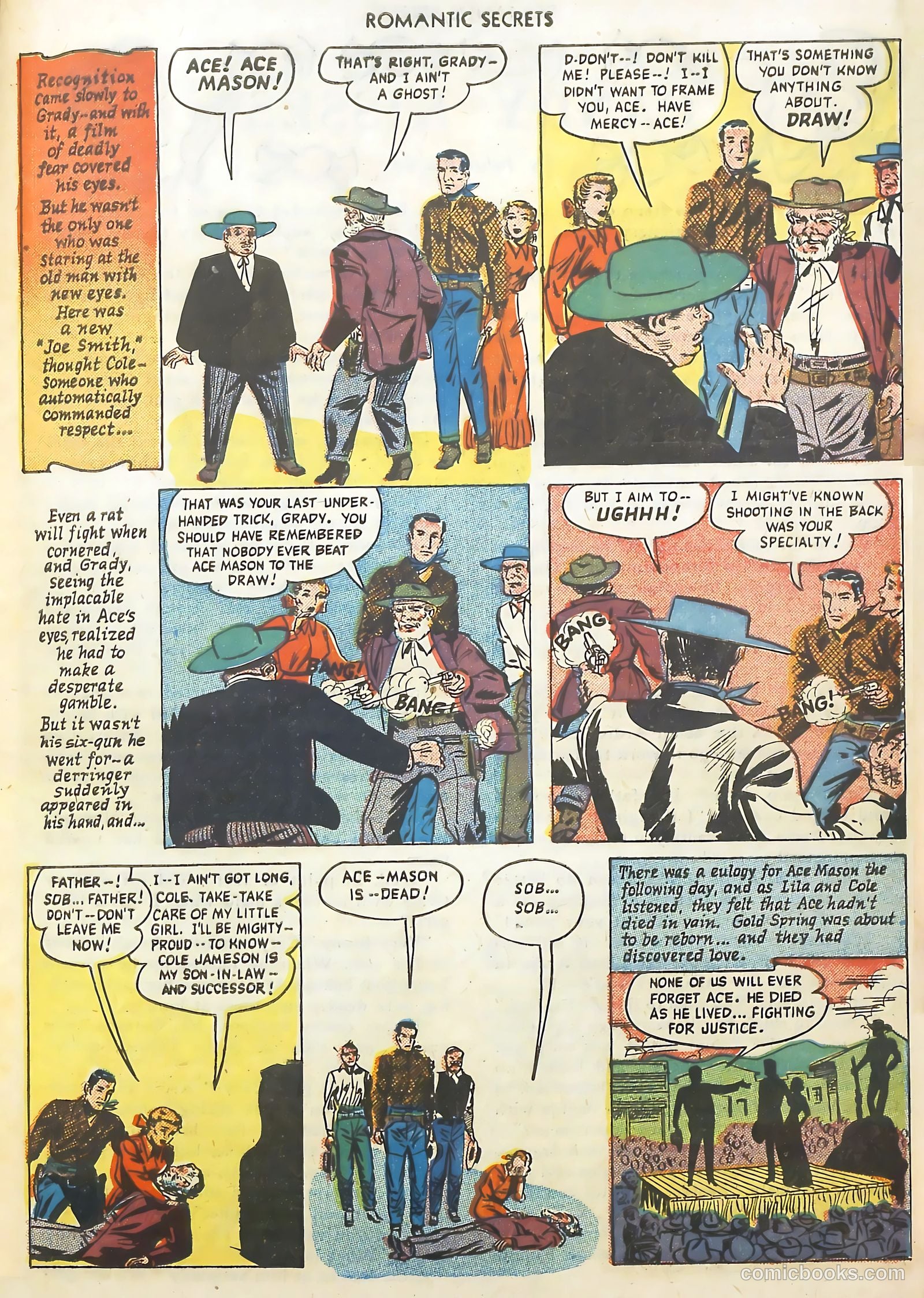 Romantic Secrets #16 (1951) — page 23 of 36