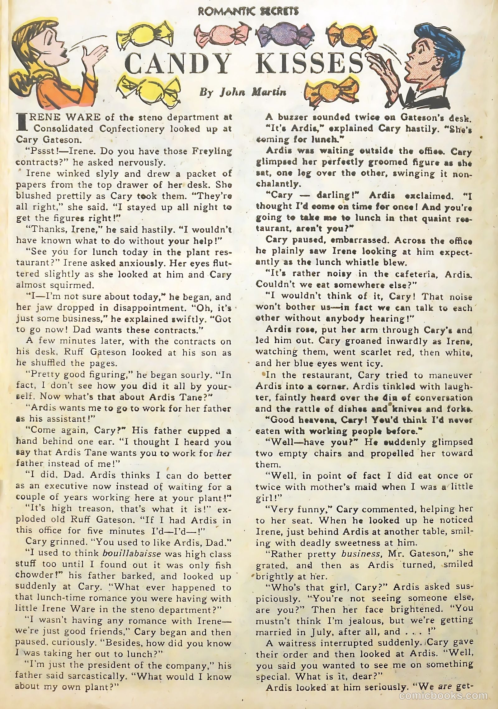 Romantic Secrets #16 (1951) — page 24 of 36