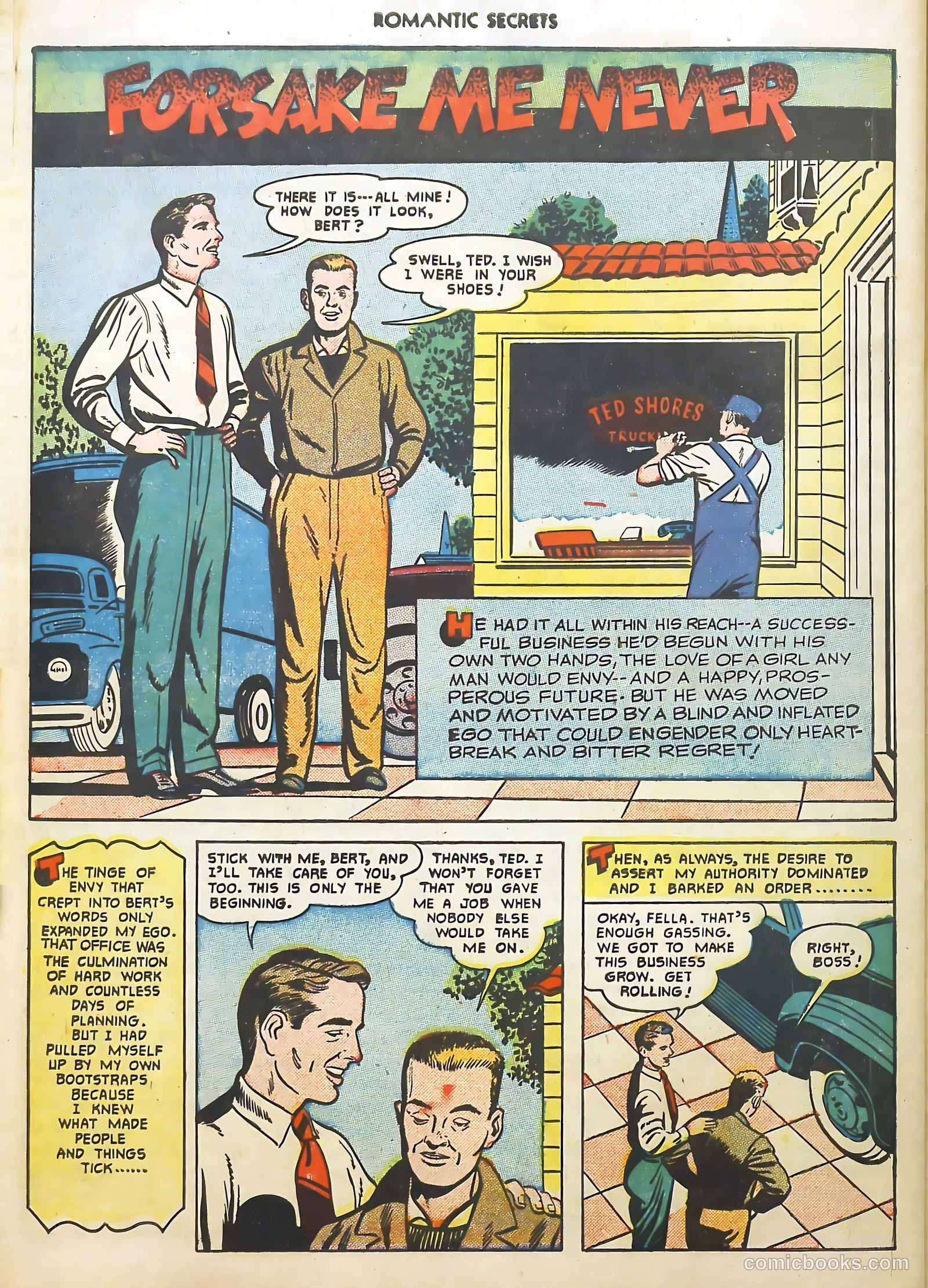 Romantic Secrets #16 (1951) — page 26 of 36