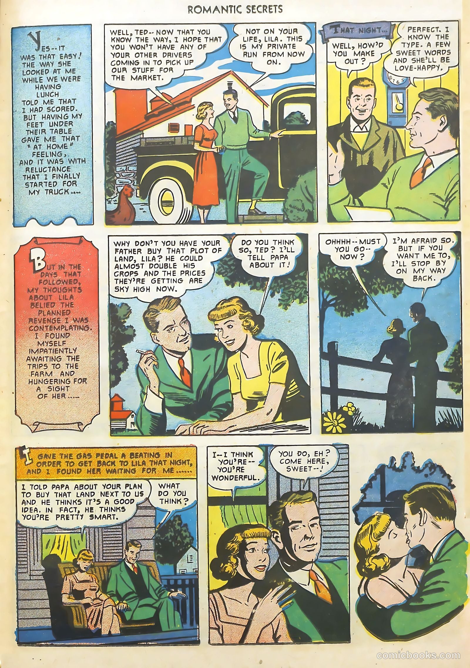 Romantic Secrets #16 (1951) — page 29 of 36