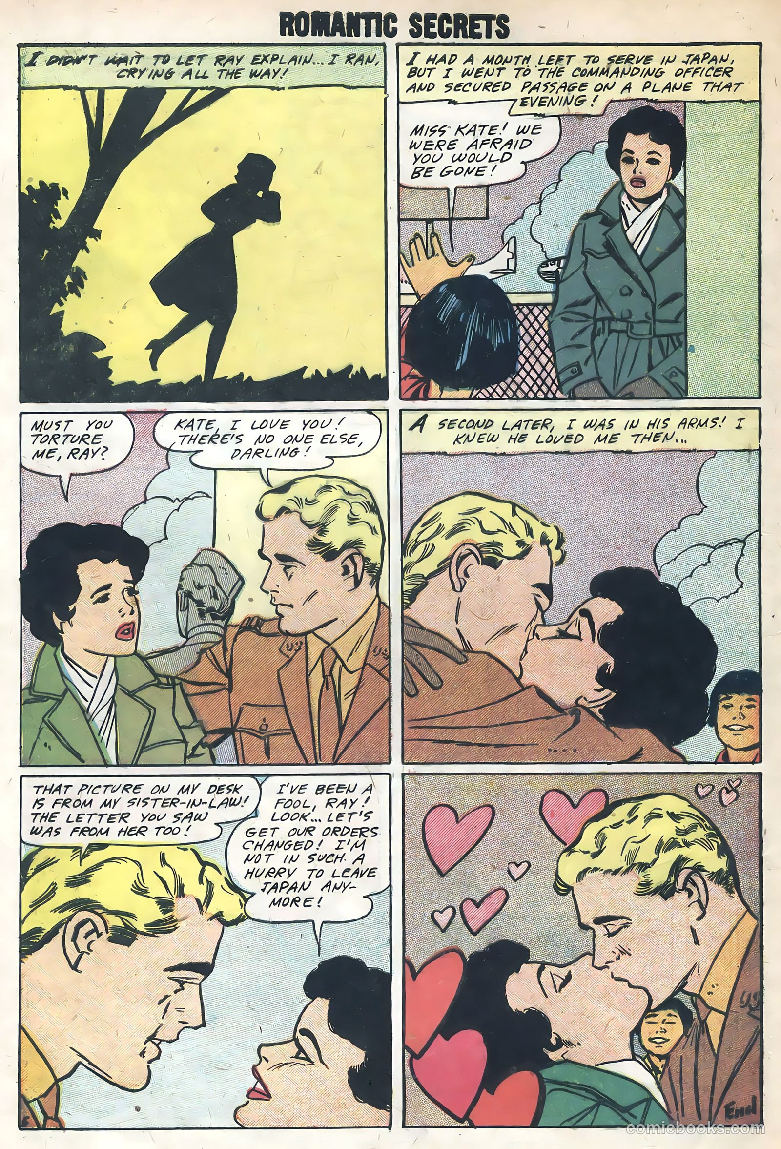 Romantic Secrets #16 (1958) — page 8 of 36
