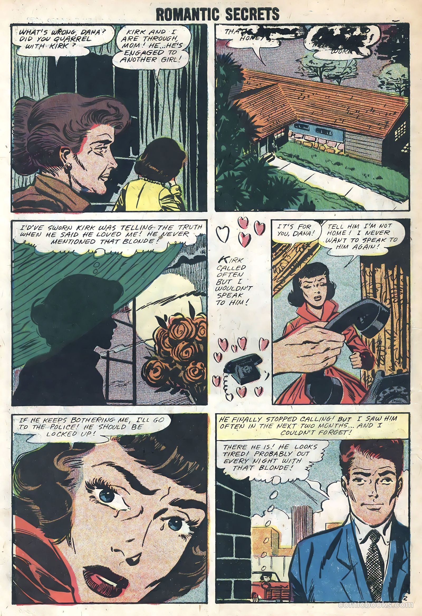 Romantic Secrets #16 (1958) — page 10 of 36