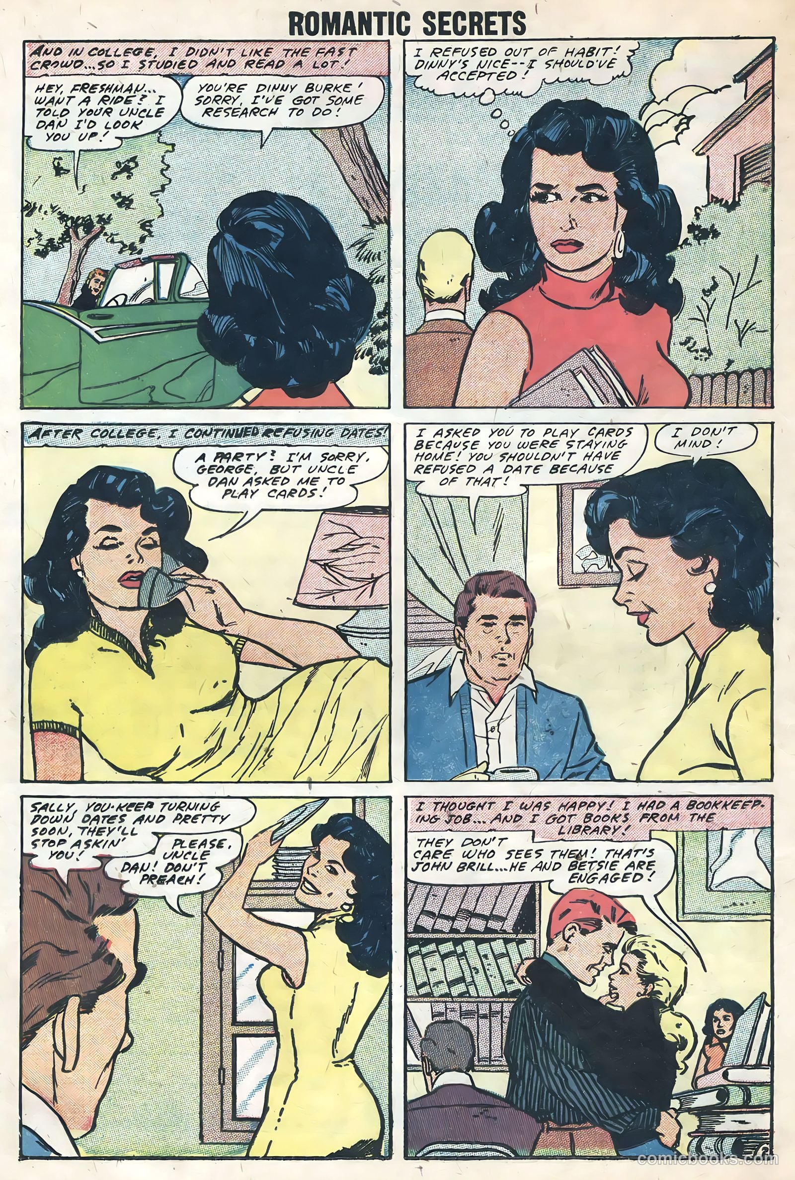 Romantic Secrets #16 (1958) — page 16 of 36