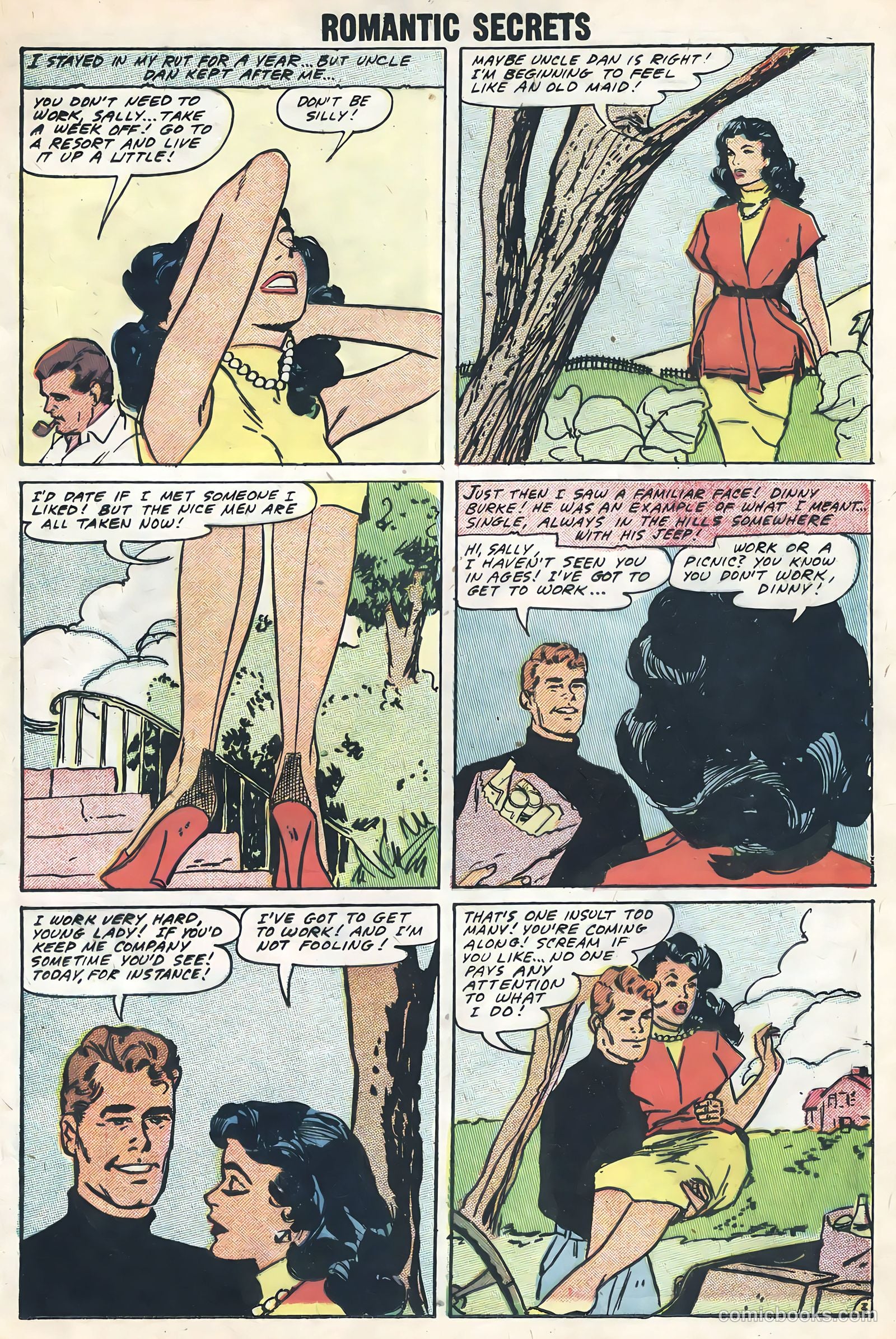 Romantic Secrets #16 (1958) — page 17 of 36