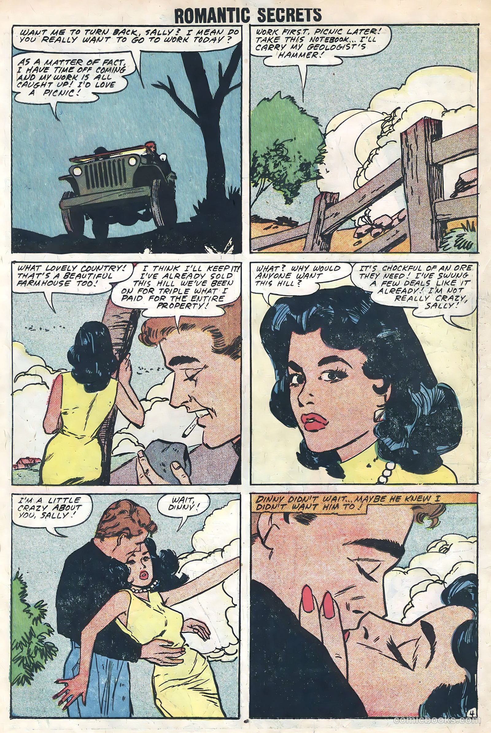 Romantic Secrets #16 (1958) — page 18 of 36