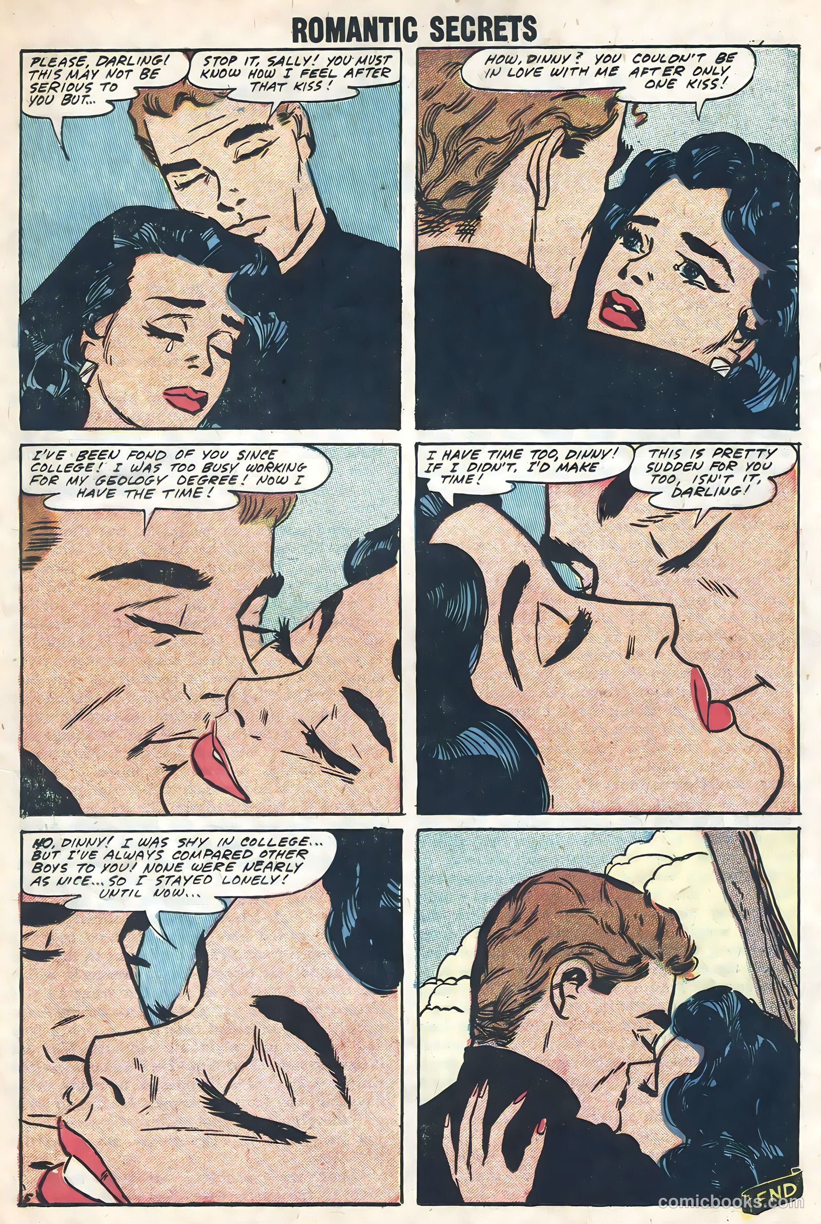 Romantic Secrets #16 (1958) — page 19 of 36