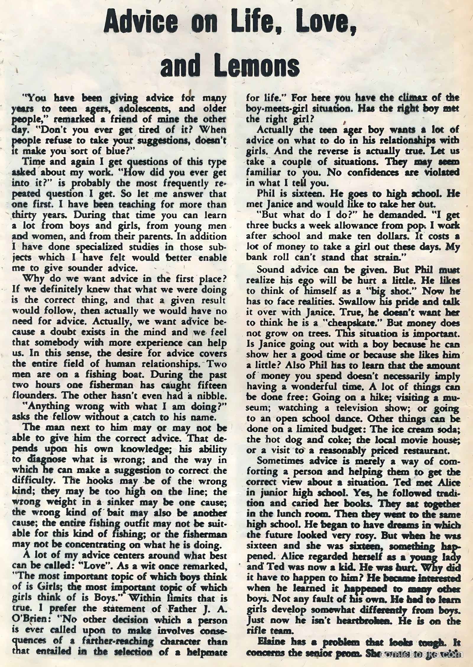 Romantic Secrets #16 (1958) — page 20 of 36