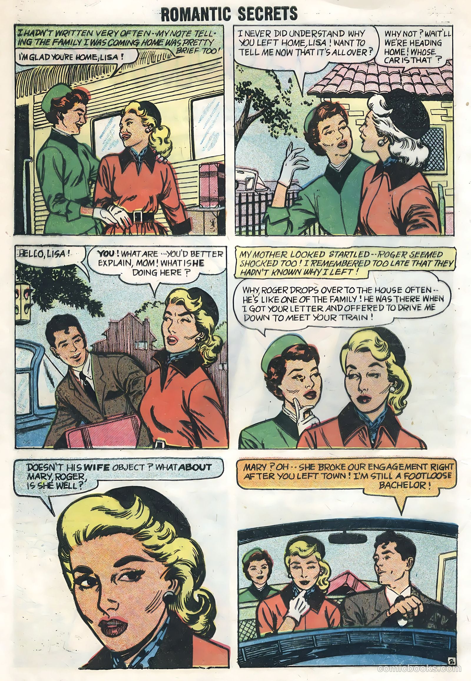 Romantic Secrets #17 (1958) — page 4 of 36