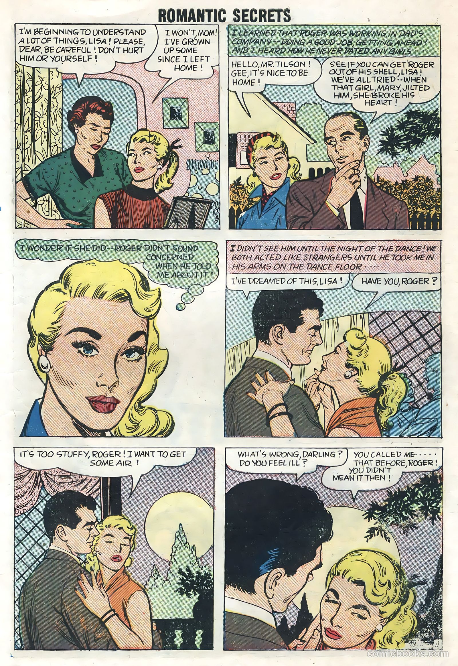Romantic Secrets #17 (1958) — page 7 of 36