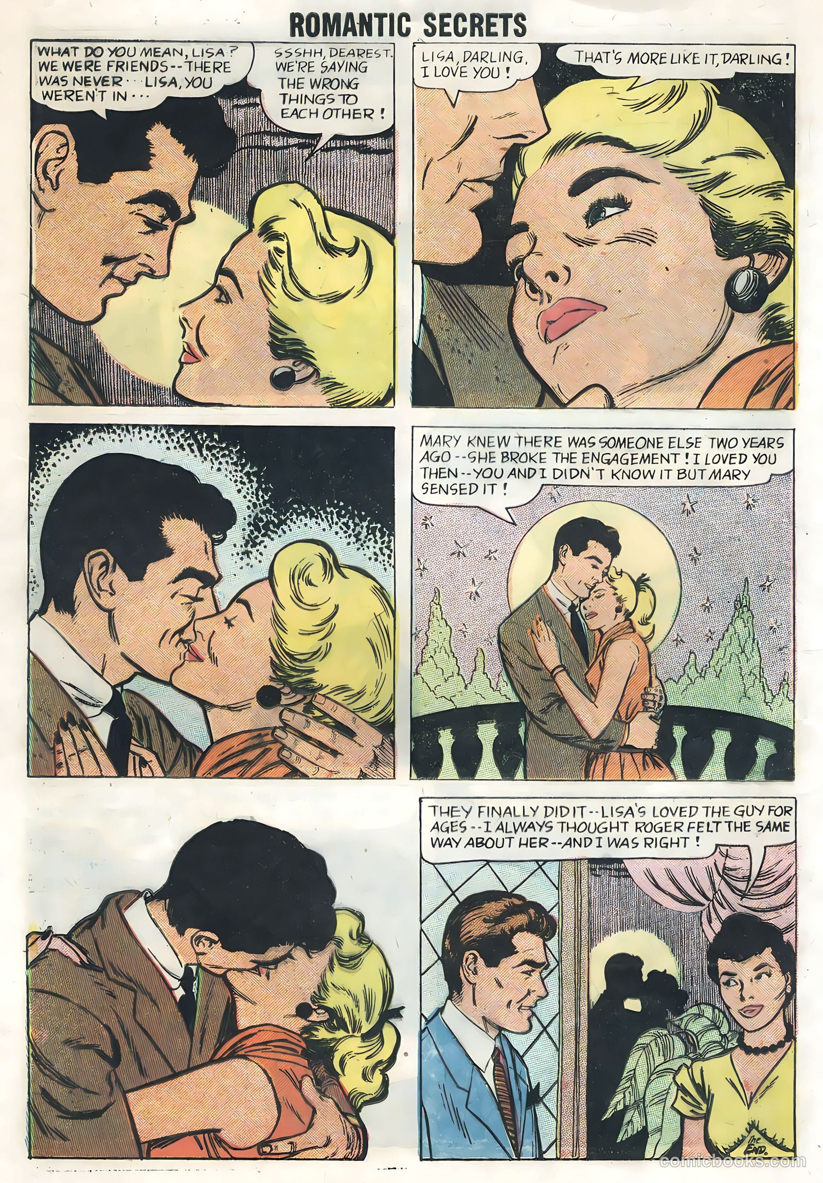 Romantic Secrets #17 (1958) — page 8 of 36