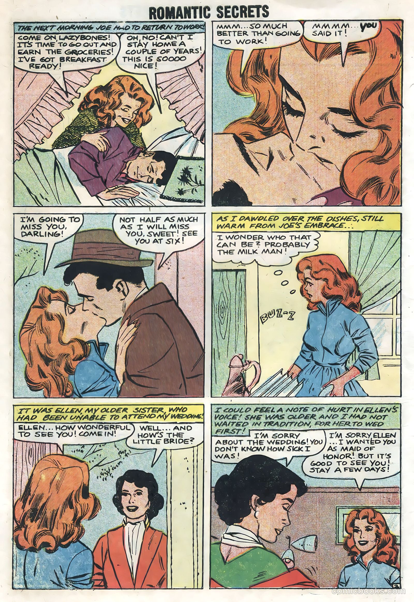 Romantic Secrets #17 (1958) — page 10 of 36