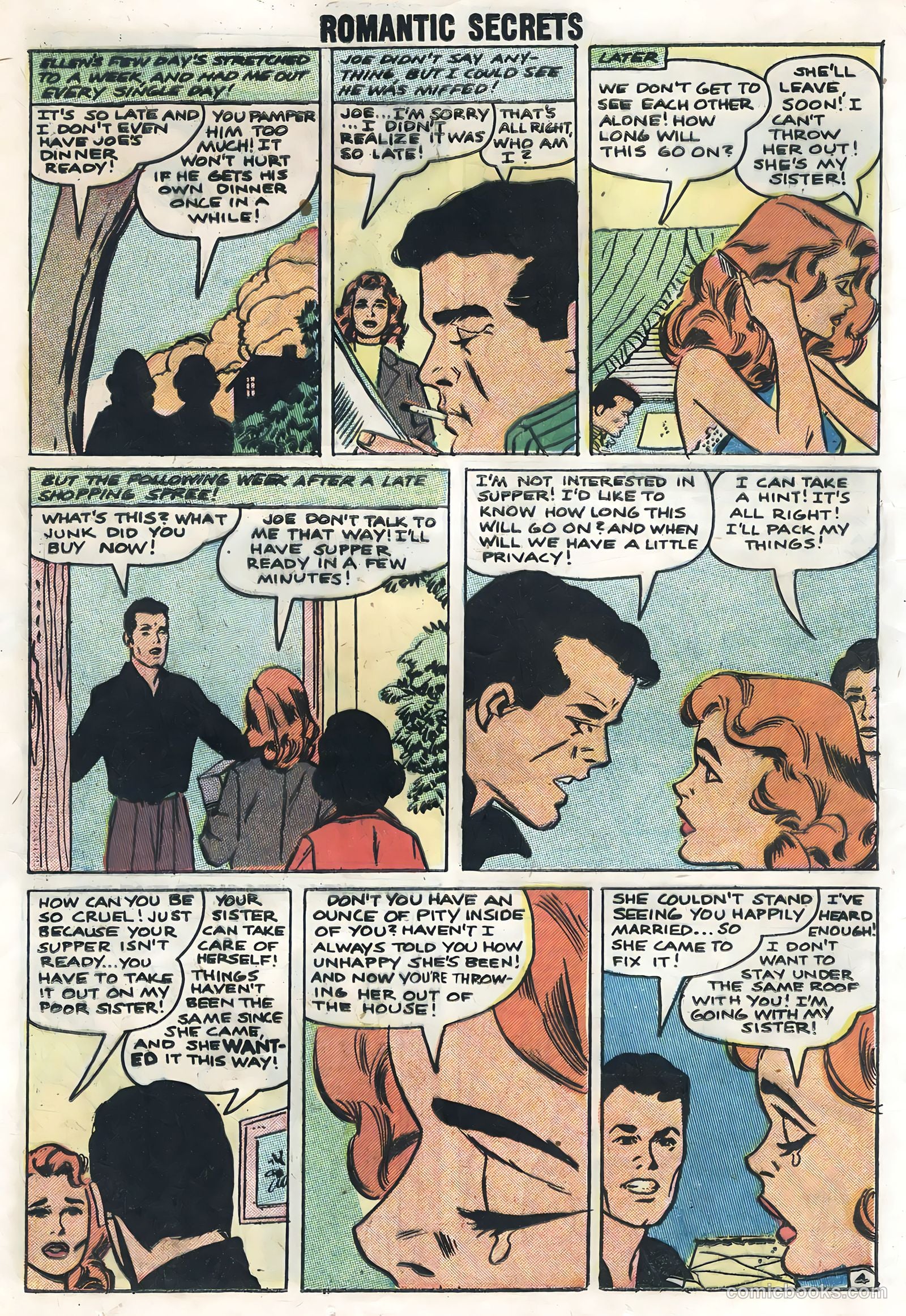 Romantic Secrets #17 (1958) — page 12 of 36