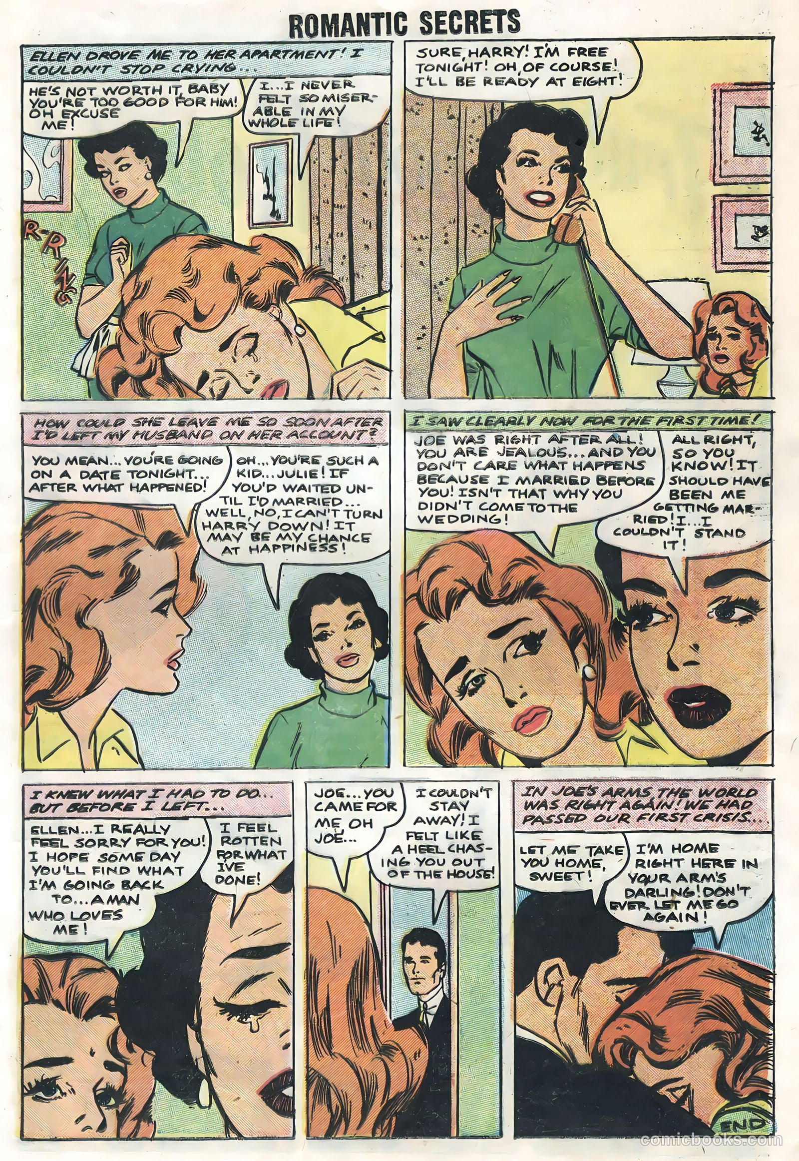 Romantic Secrets #17 (1958) — page 13 of 36