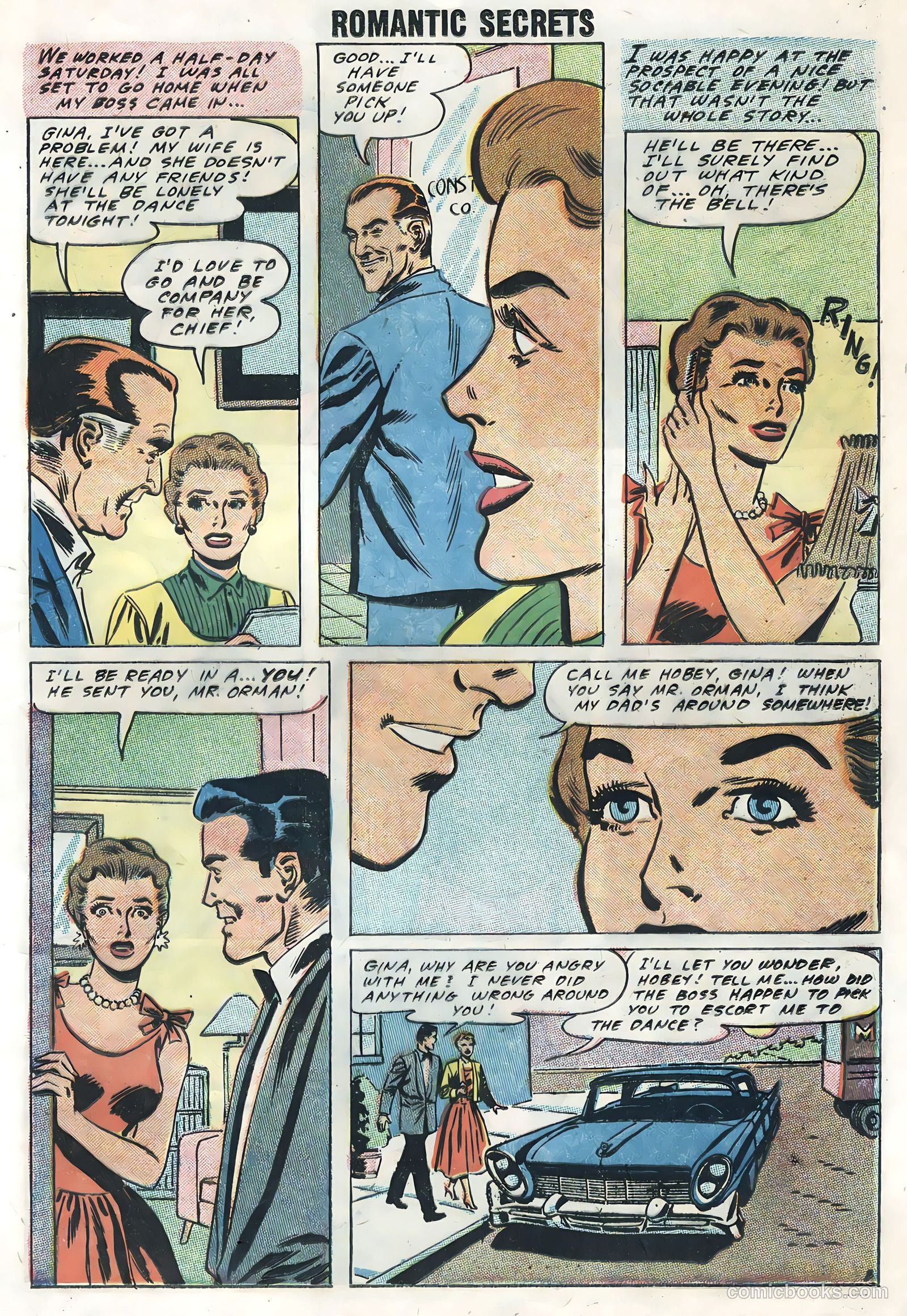 Romantic Secrets #17 (1958) — page 17 of 36