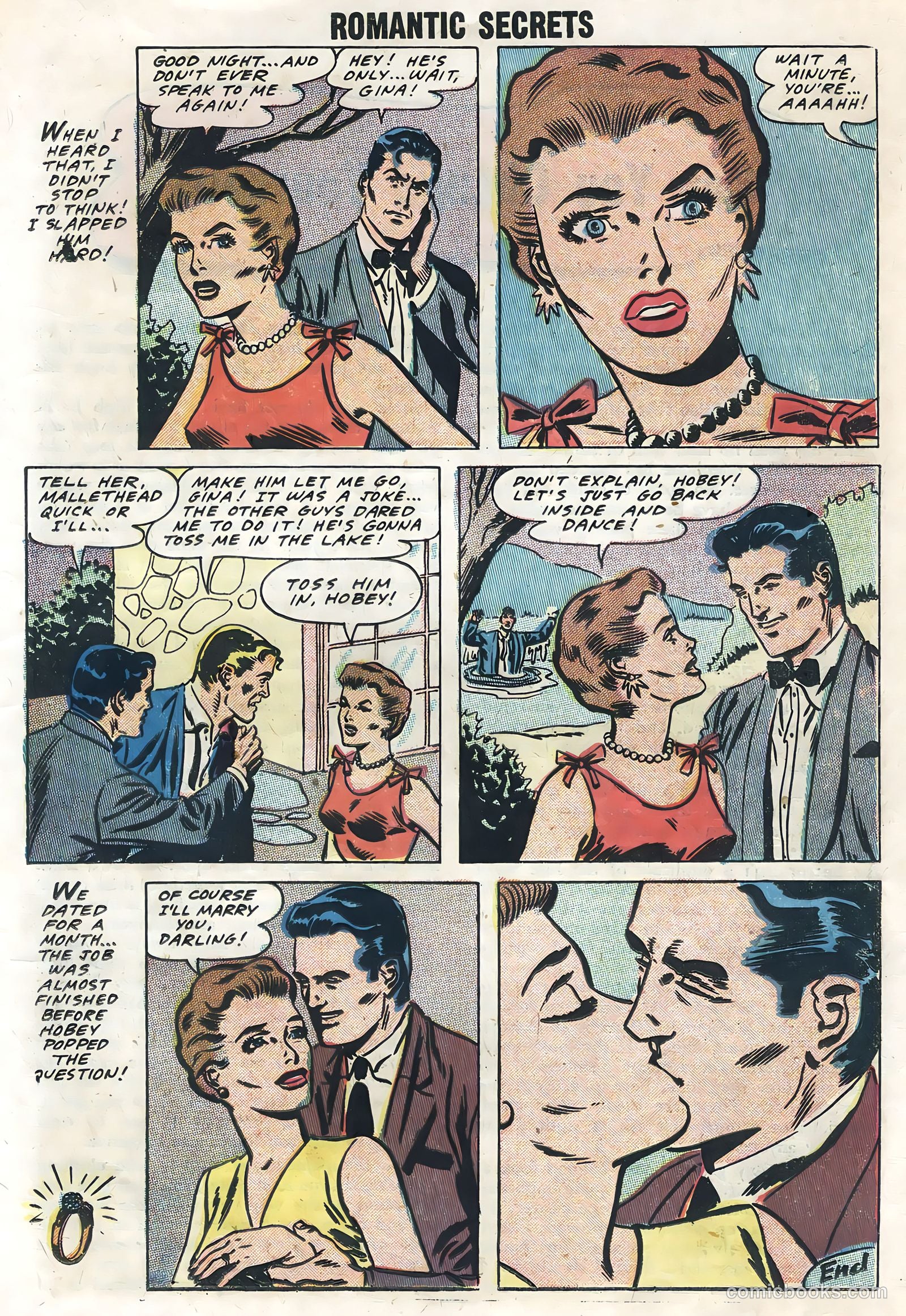 Romantic Secrets #17 (1958) — page 19 of 36