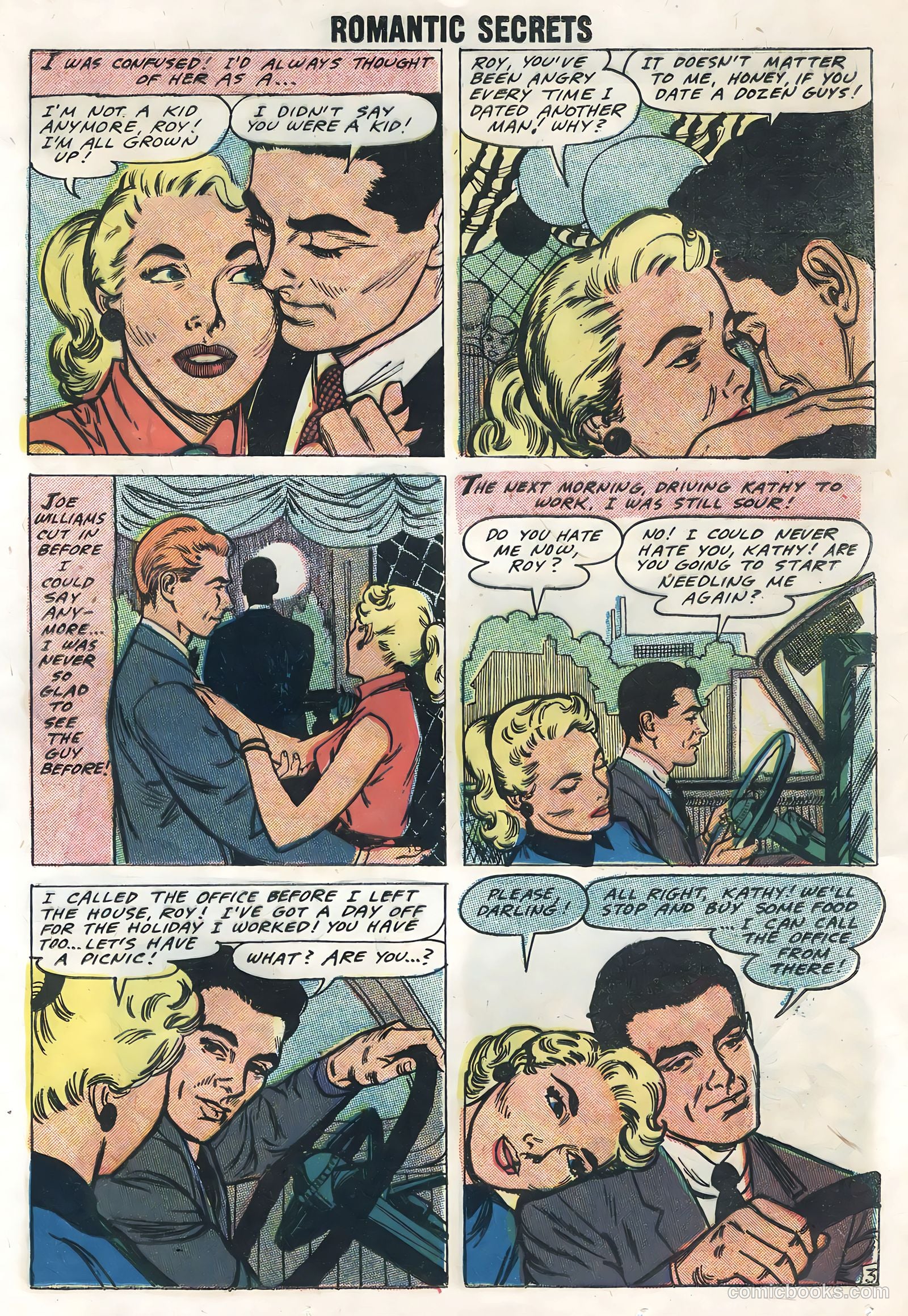Romantic Secrets #17 (1958) — page 25 of 36