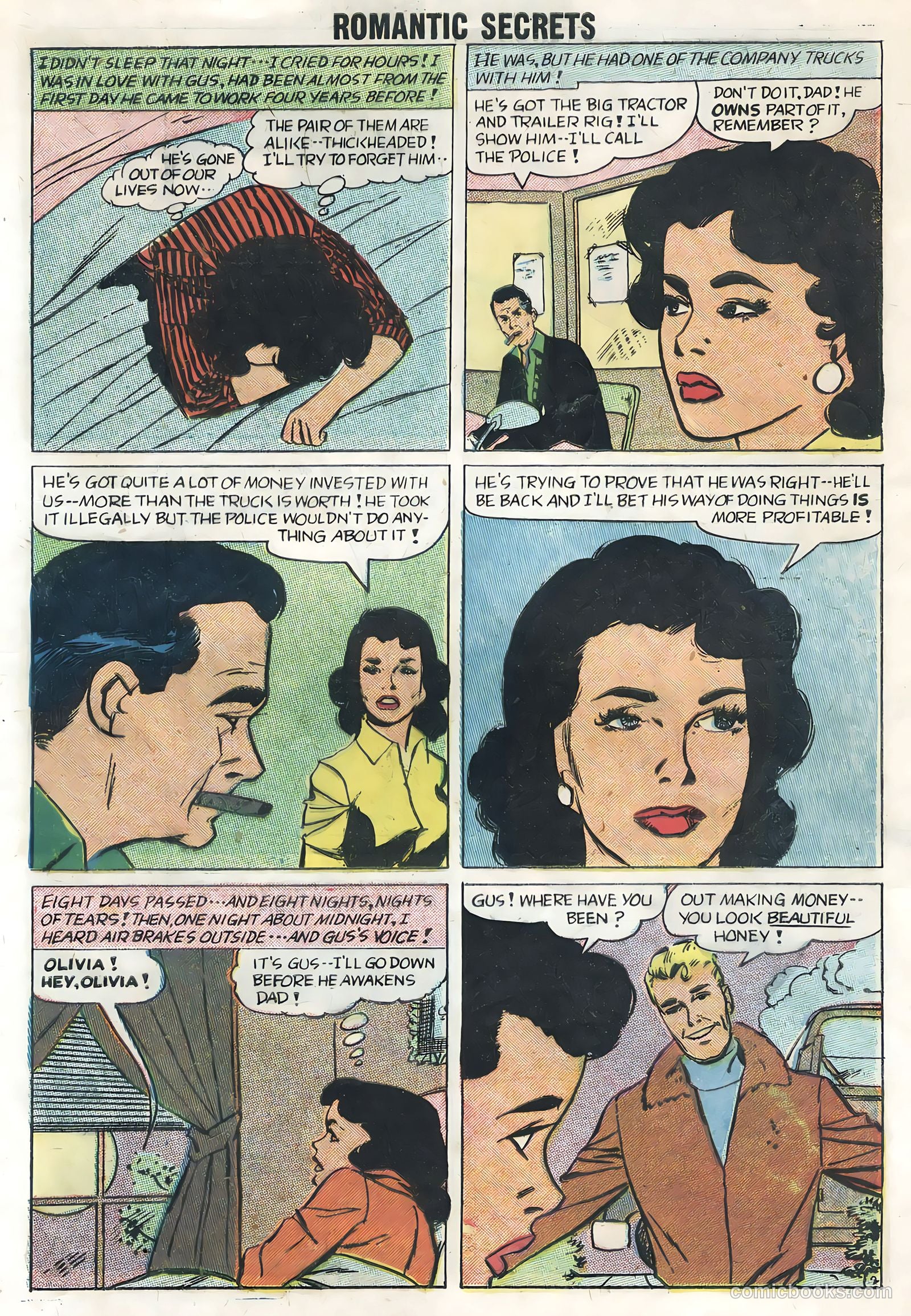 Romantic Secrets #17 (1958) — page 29 of 36